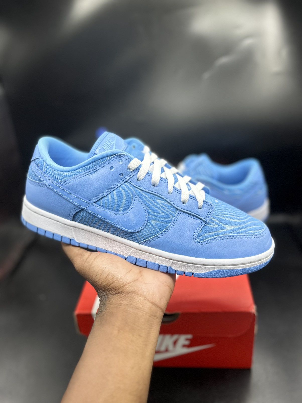 university blue size 10
