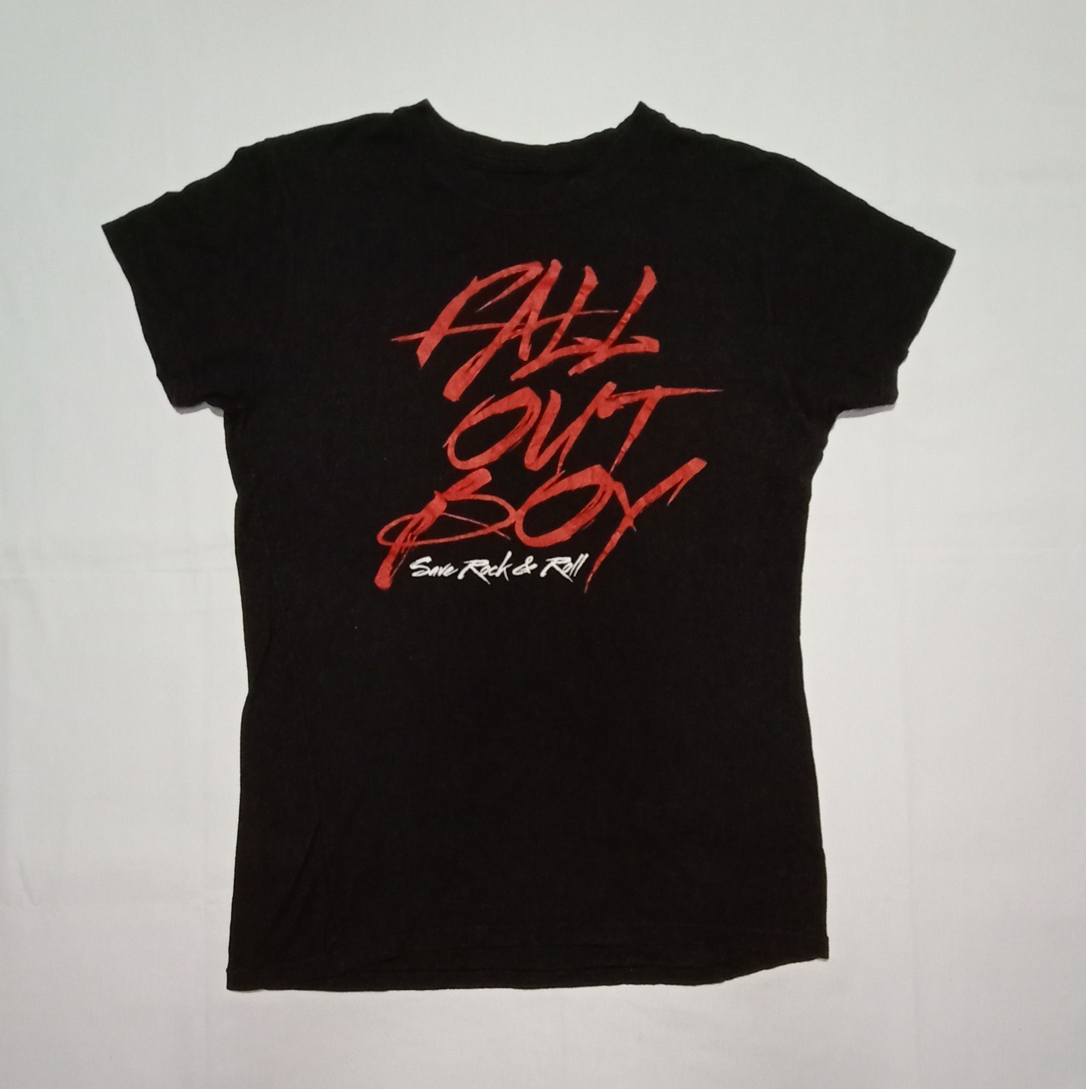 Band Tees Fall Out Boy Rock Band Tees Big Spell Out Size S / US 4 / IT 40 - 1 Thumbnail