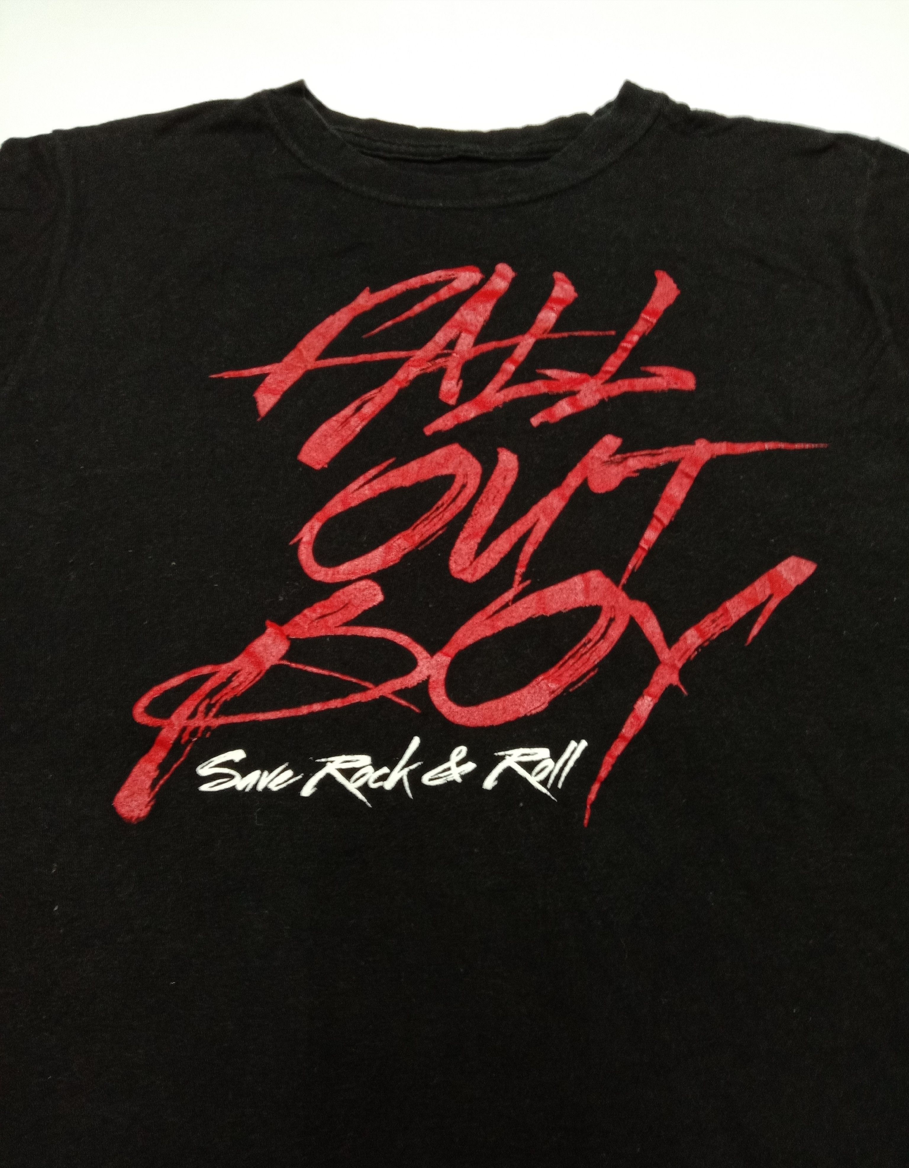 Band Tees Fall Out Boy Rock Band Tees Big Spell Out Size S / US 4 / IT 40 - 3 Thumbnail