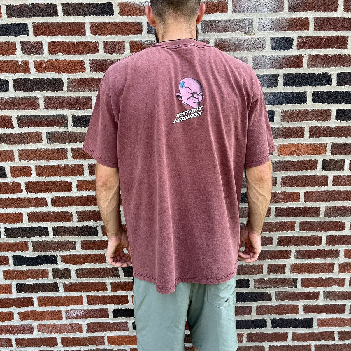 Rap Tees × Vintage VINTAGE 90’S INSTANT MADNESS X GILDAN “BUGGIN” FADED T-SHIRT Size US XL / EU 56 / 4 - 4 Thumbnail