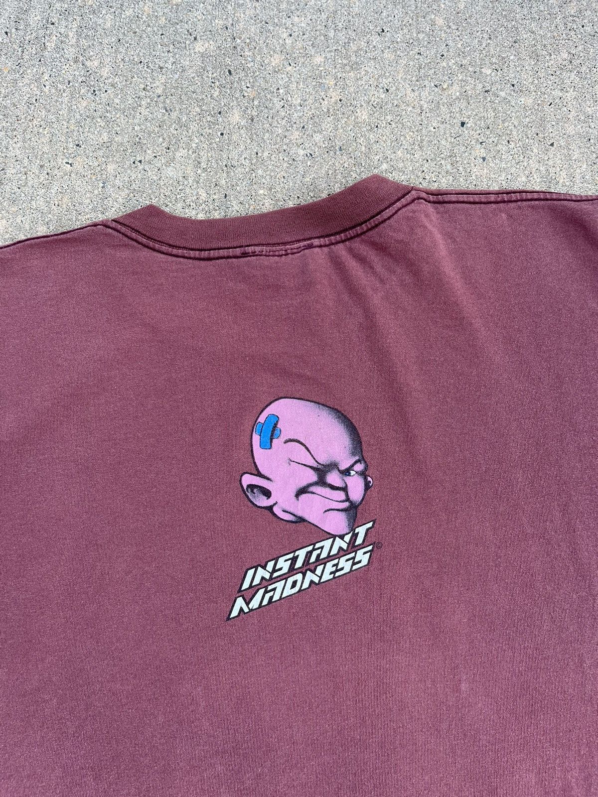 Rap Tees × Vintage VINTAGE 90’S INSTANT MADNESS X GILDAN “BUGGIN” FADED T-SHIRT Size US XL / EU 56 / 4 - 25 Thumbnail