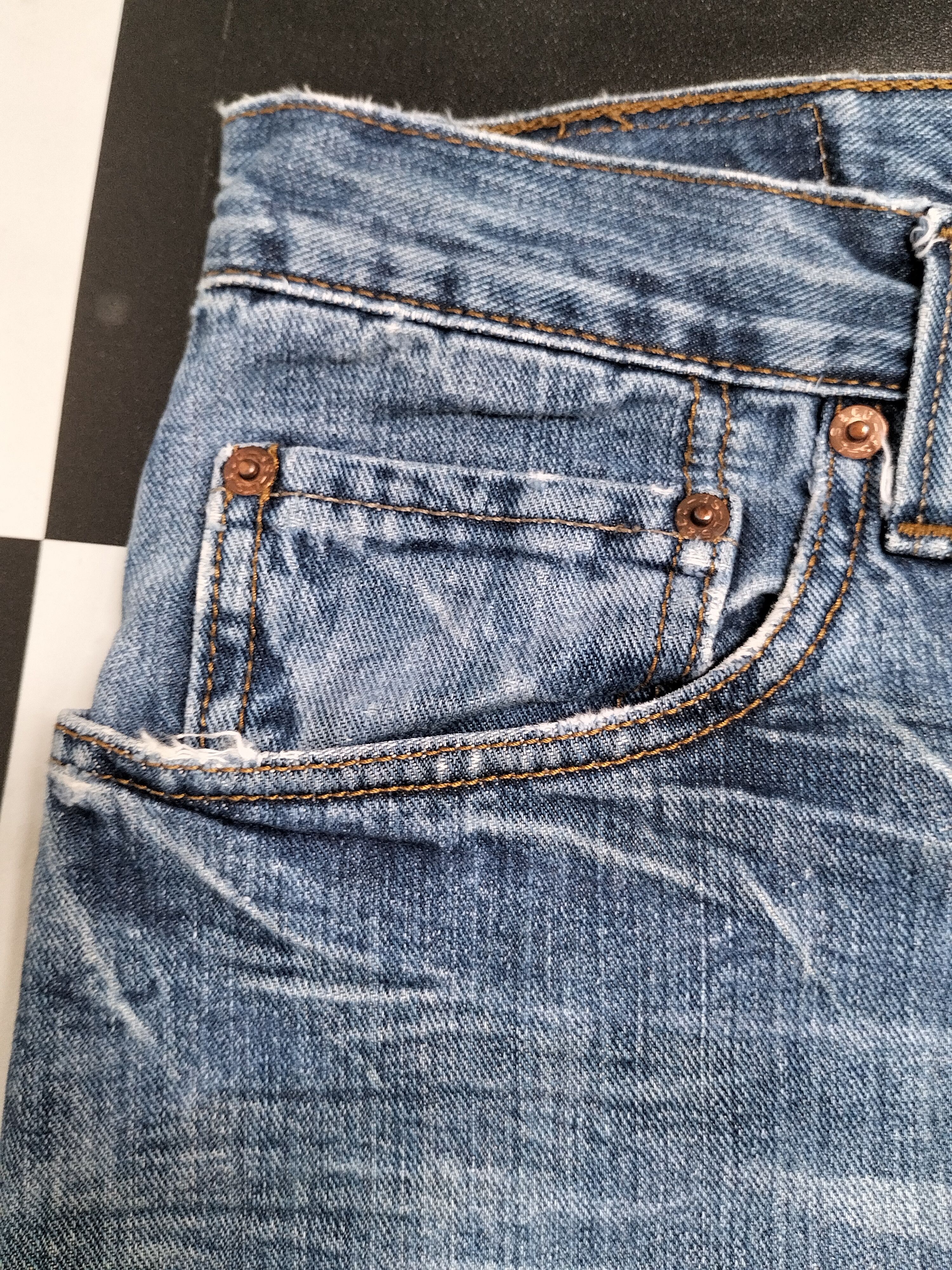 Levi's × Vintage Vintage Levi's 559 Denim Jeans L480 Size US 35 - 6 Thumbnail