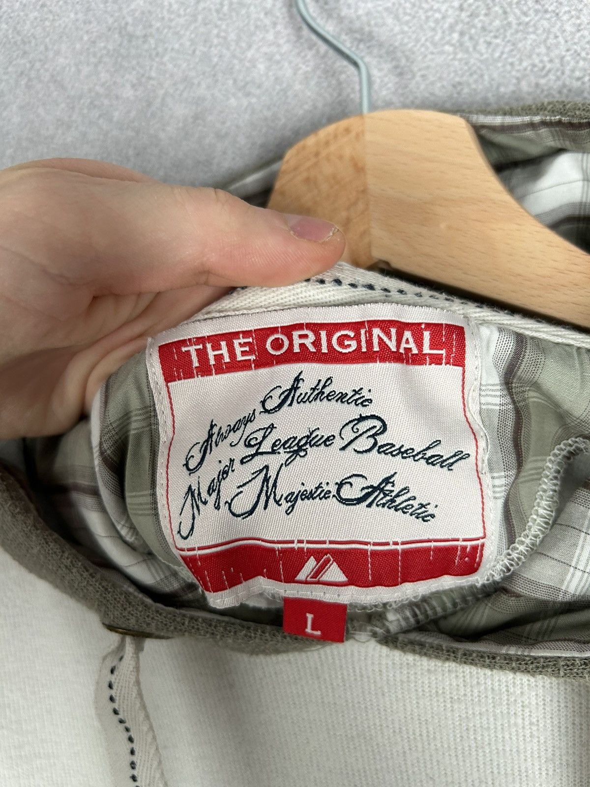Majestic Vintage New York Yankees MLB Majestic Beige Hoodie Size US L / EU 52-54 / 3 - 7 Thumbnail