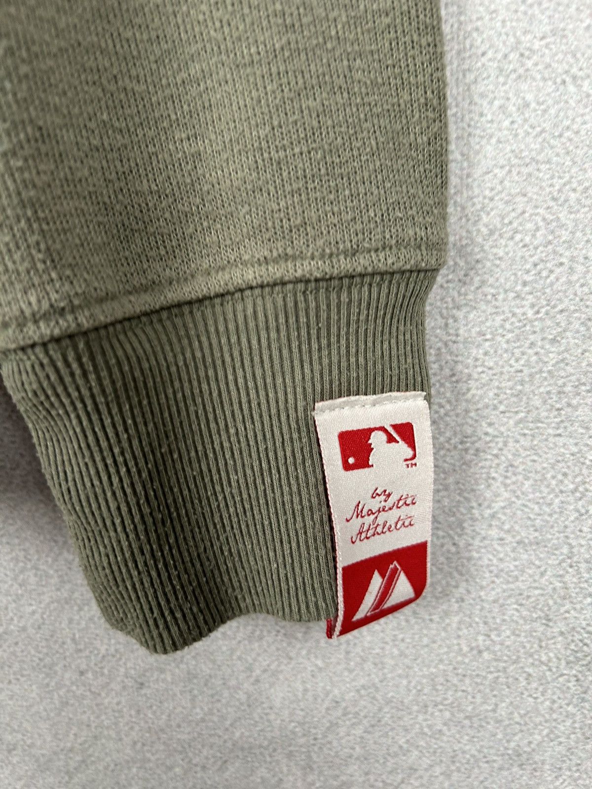 Majestic Vintage New York Yankees MLB Majestic Beige Hoodie Size US L / EU 52-54 / 3 - 5 Thumbnail
