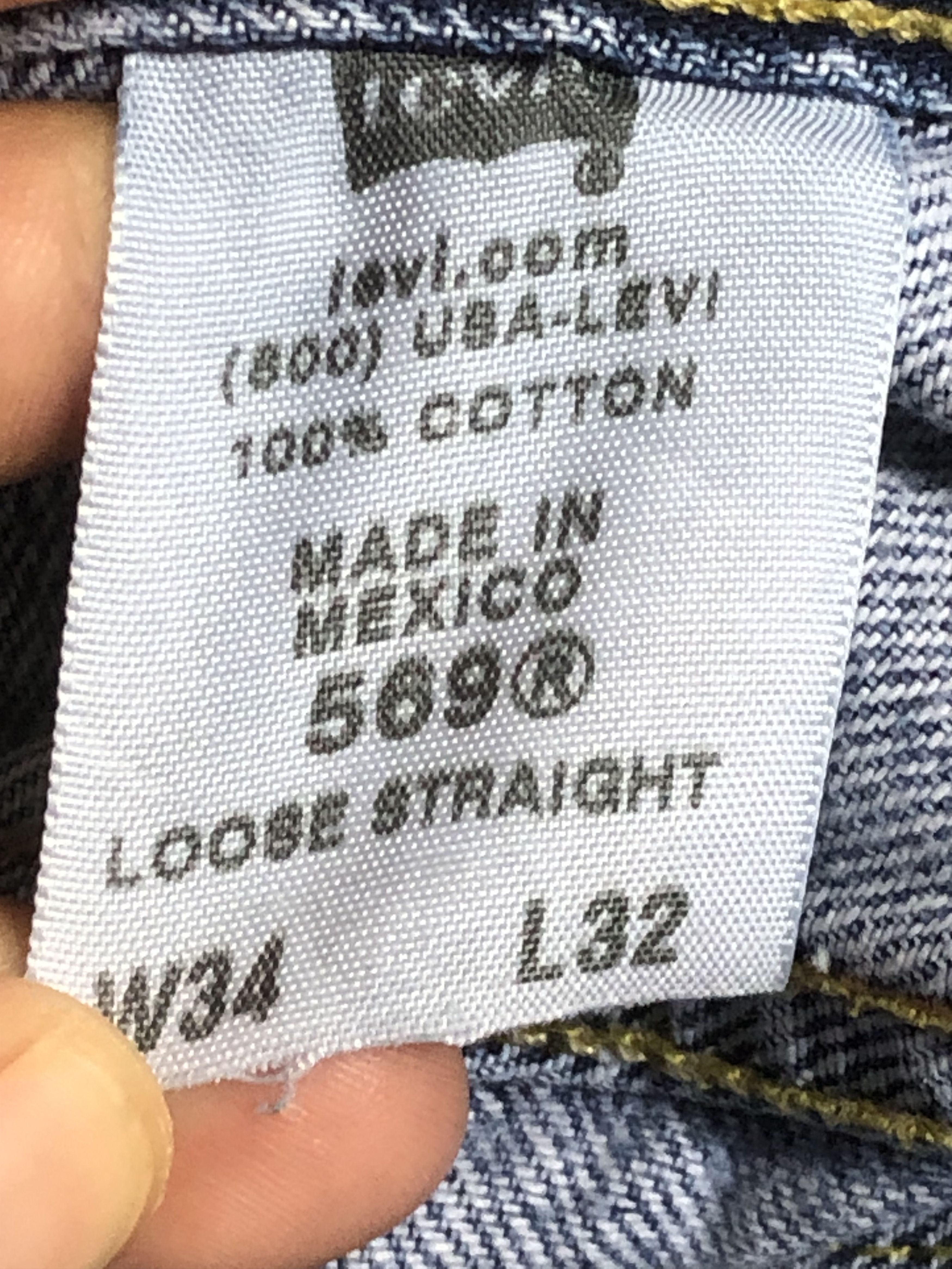 Levi's × Vintage Vintage Levi's 569 Denim Jeans L458 Size US 34 / EU 50 - 14 Thumbnail