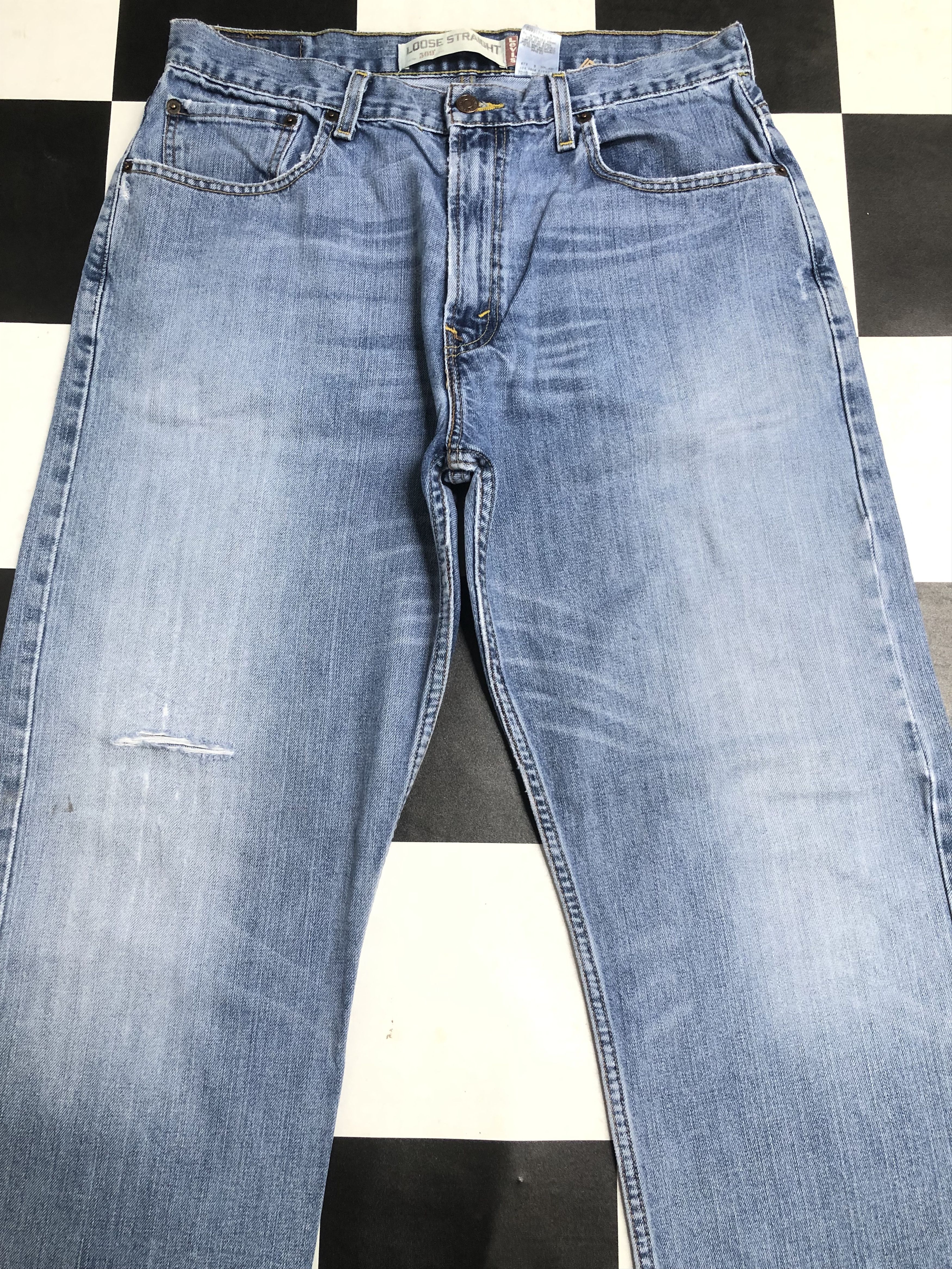 Levi's × Vintage Vintage Levi's 569 Denim Jeans L458 Size US 34 / EU 50 - 3 Thumbnail