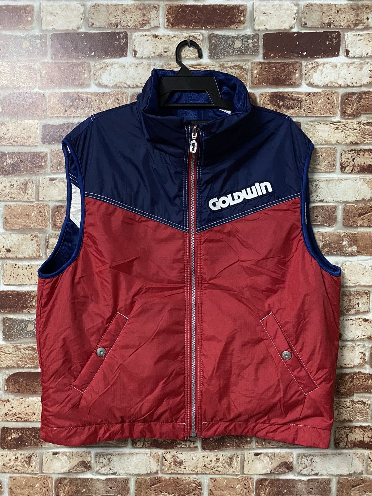 Goldwin × Sports Specialties × Vintage 🔥VINTAGE GOLDWIN REVERSIBLE VEST Size US L / EU 52-54 / 3 - 3 Thumbnail
