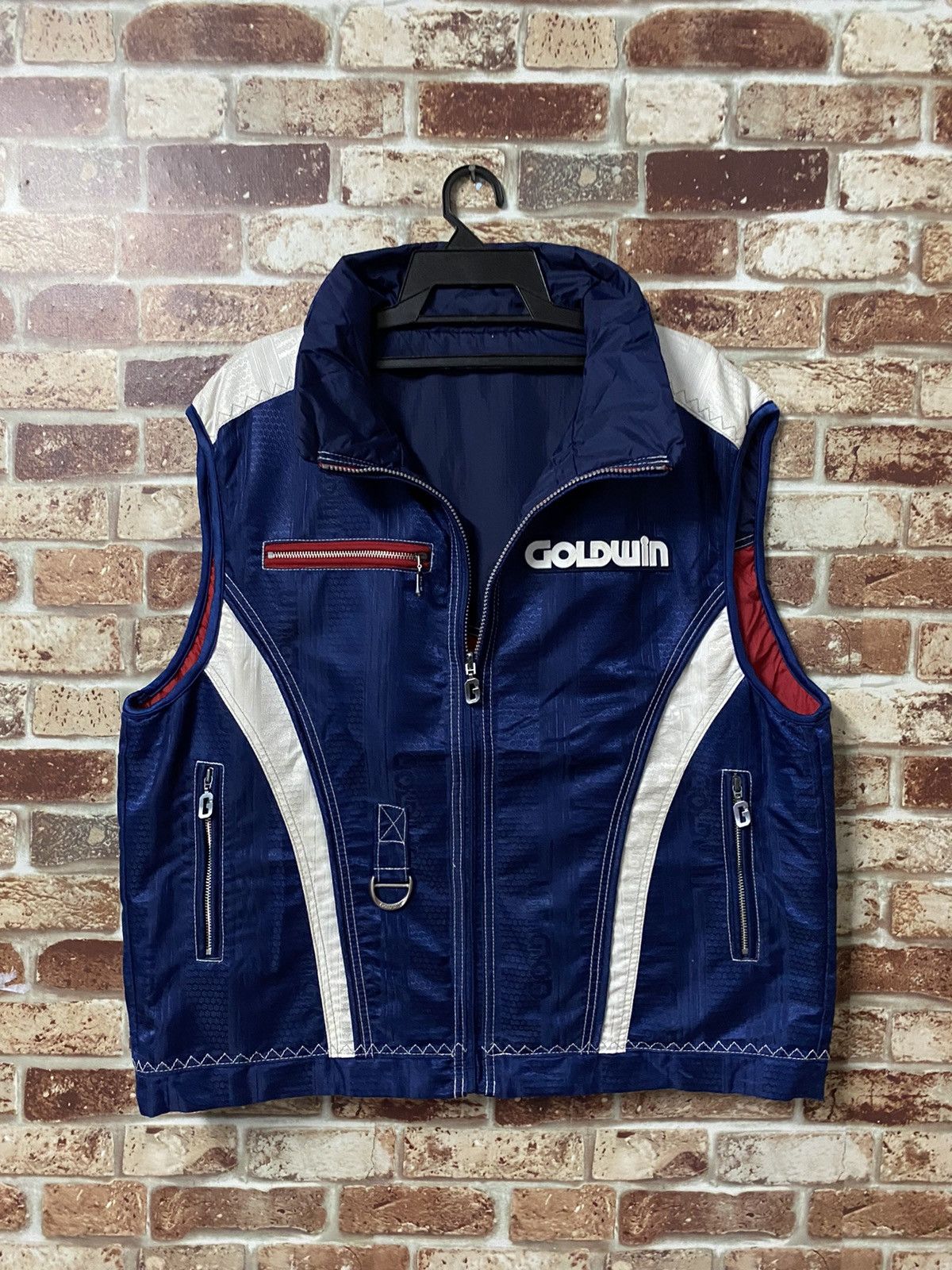 Goldwin × Sports Specialties × Vintage 🔥VINTAGE GOLDWIN REVERSIBLE VEST Size US L / EU 52-54 / 3 - 1 Thumbnail