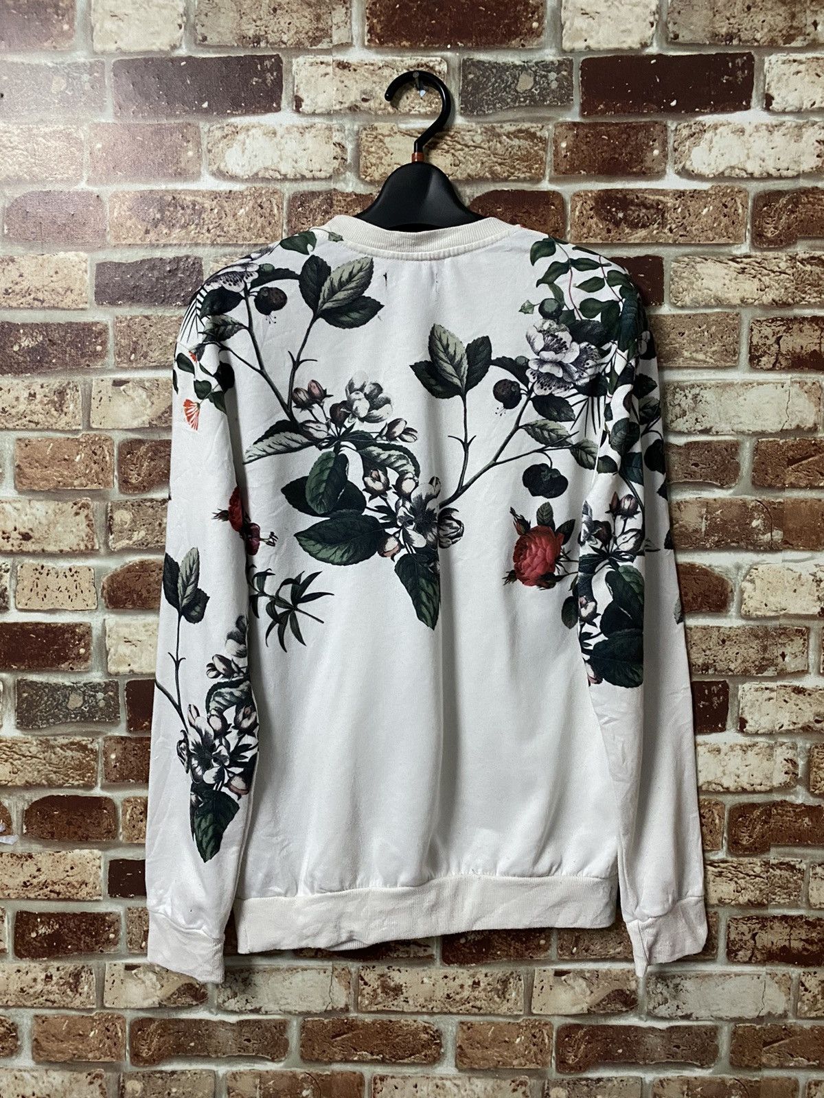 Zara ZARA MAN FLORAL PRINTED DESIGN SWEATER Size US M / EU 48-50 / 2 - 2 Thumbnail