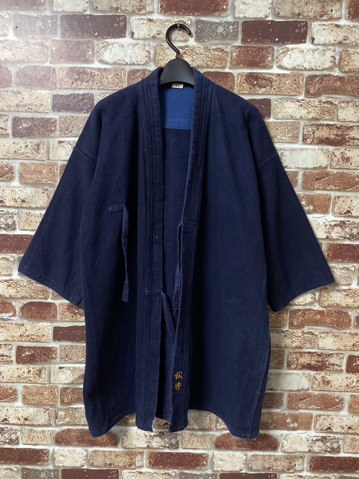 ANTIQUE INDIGO KENDO SASHIKO SWORDMAN JACKET