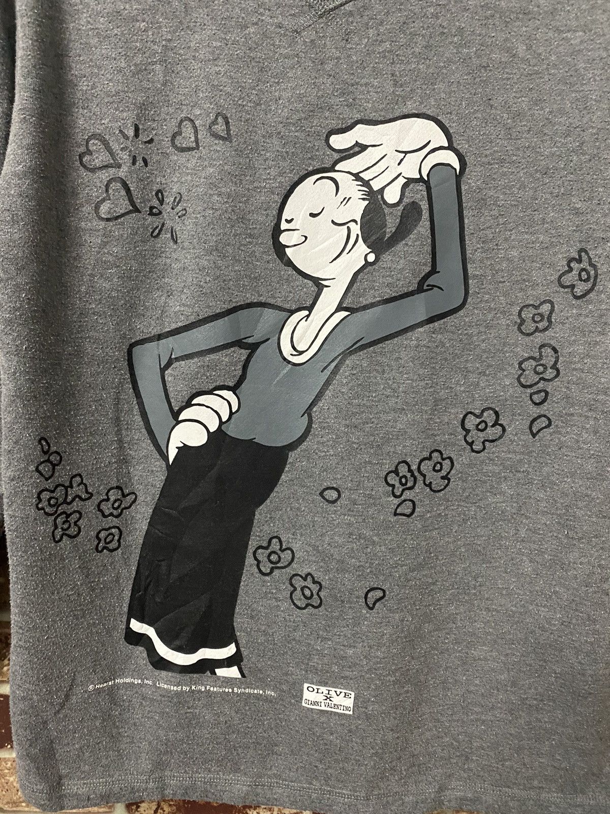 Cartoon Network × Valentino OLIVE x GIANNI VALENTINO SWEATER Size US M / EU 48-50 / 2 - 2 Thumbnail
