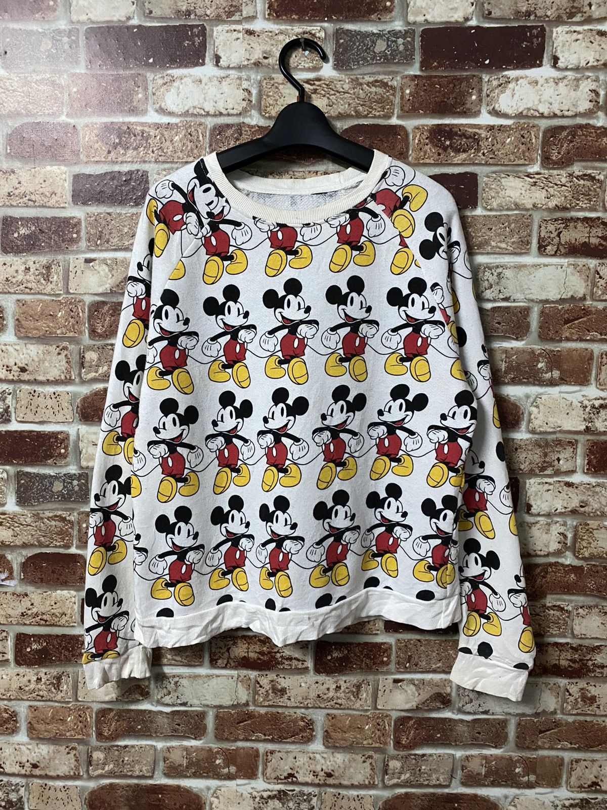 Cartoon Network × Disney × Mickey Mouse MICKEY MOUSE FULL PRINT SWEATER NICE DESIGN Size US M / EU 48-50 / 2 - 1 Thumbnail