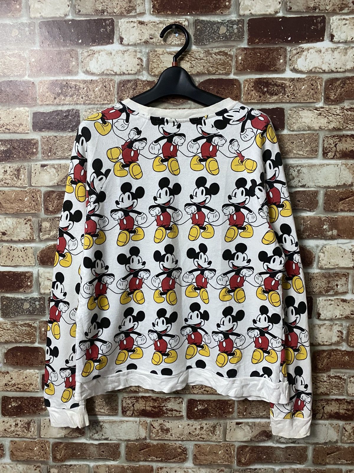 Cartoon Network × Disney × Mickey Mouse MICKEY MOUSE FULL PRINT SWEATER NICE DESIGN Size US M / EU 48-50 / 2 - 2 Thumbnail