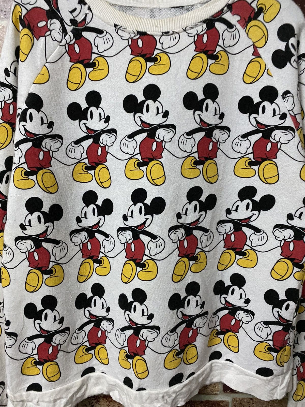 Cartoon Network × Disney × Mickey Mouse MICKEY MOUSE FULL PRINT SWEATER NICE DESIGN Size US M / EU 48-50 / 2 - 3 Thumbnail