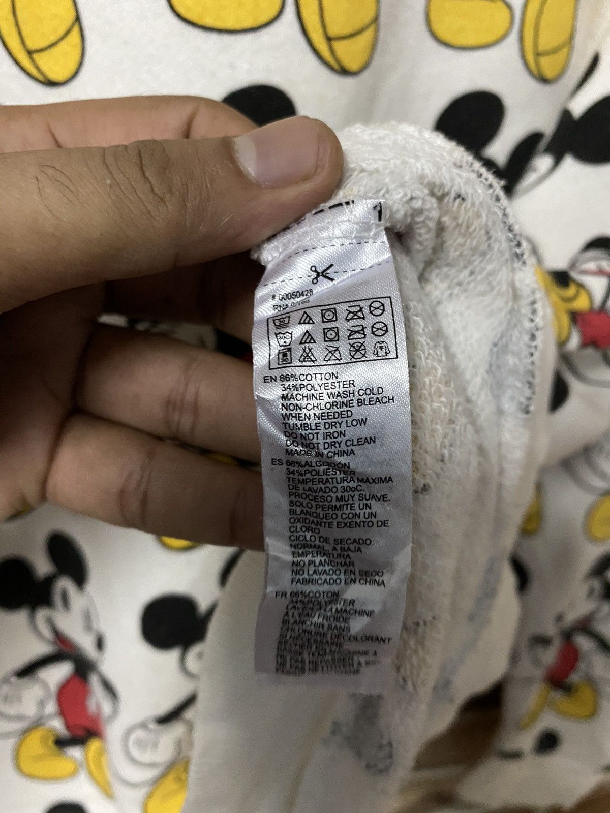 Cartoon Network × Disney × Mickey Mouse MICKEY MOUSE FULL PRINT SWEATER NICE DESIGN Size US M / EU 48-50 / 2 - 5 Thumbnail