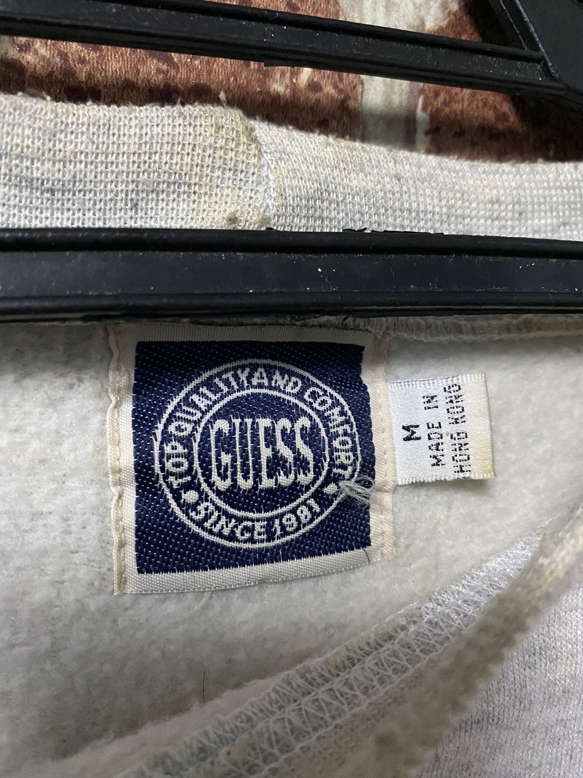 Guess × Vintage 🔥RARE🔥VINTAGE GUESS JEANS USA SPELL OUT LOGO Size US M / EU 48-50 / 2 - 5 Thumbnail
