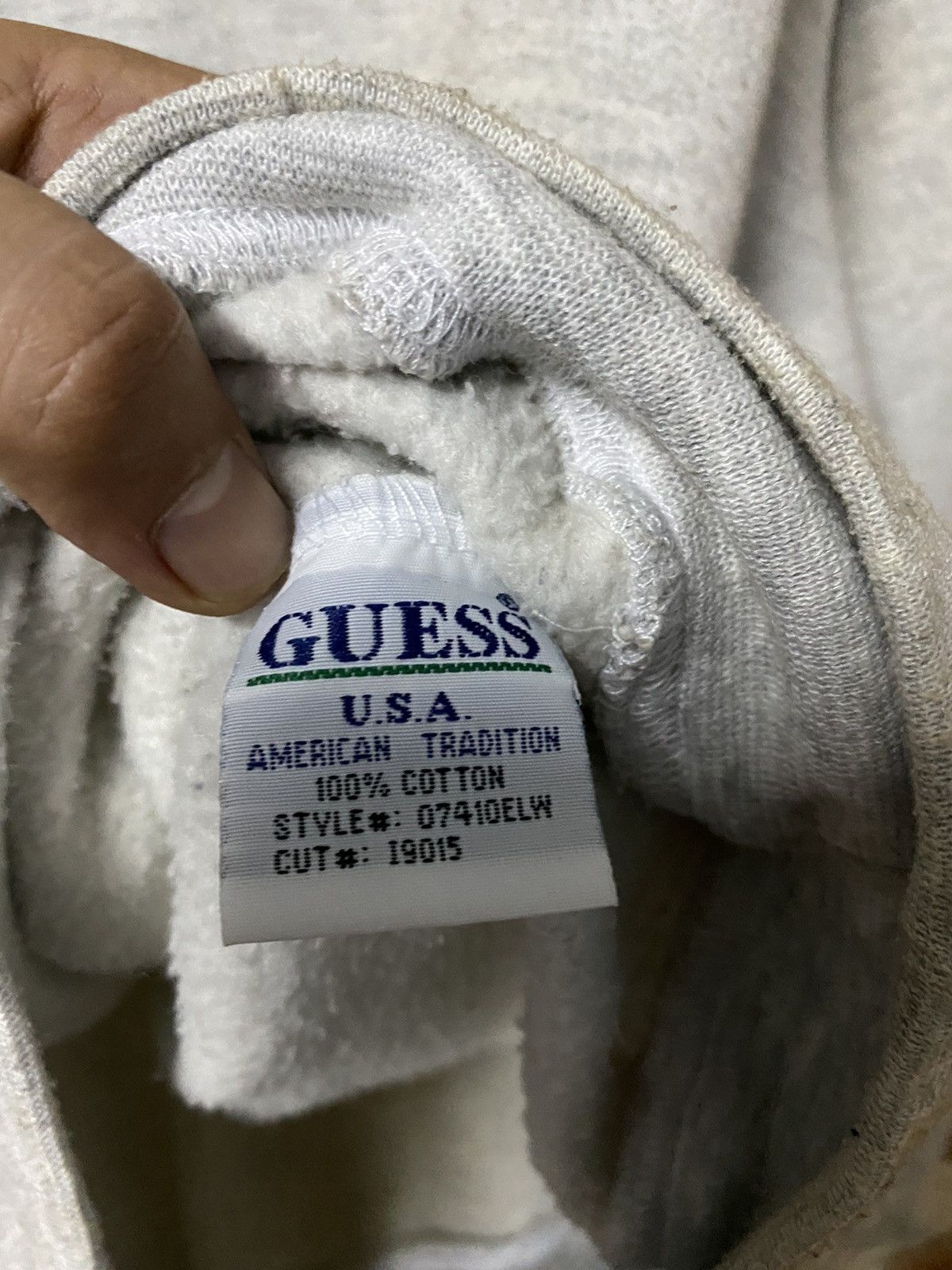 Guess × Vintage 🔥RARE🔥VINTAGE GUESS JEANS USA SPELL OUT LOGO Size US M / EU 48-50 / 2 - 6 Thumbnail