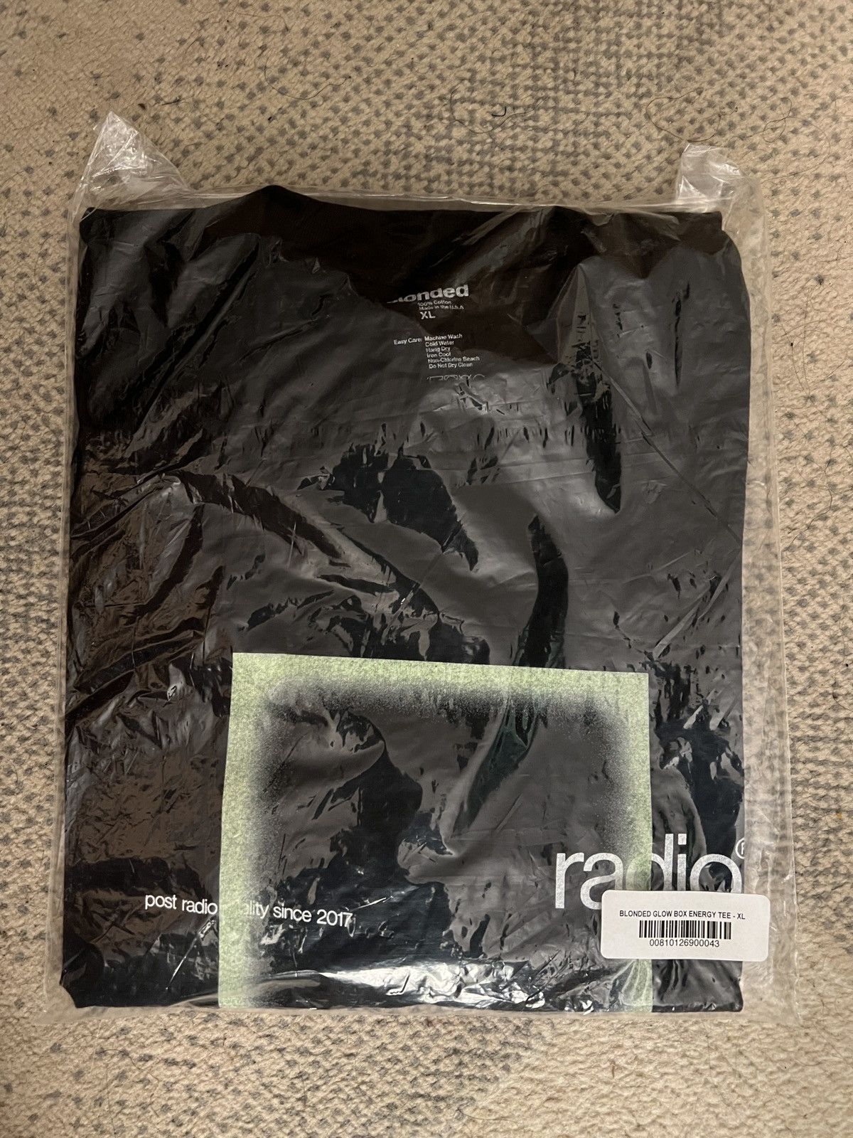 Frank Ocean × Streetwear Homer Radio Classic Box Logo Tee ENERGY