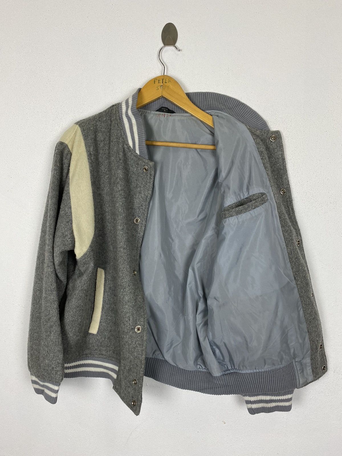 Japanese Brand VARSITY PLAN JACKET Size US L / EU 52-54 / 3 - 3 Thumbnail