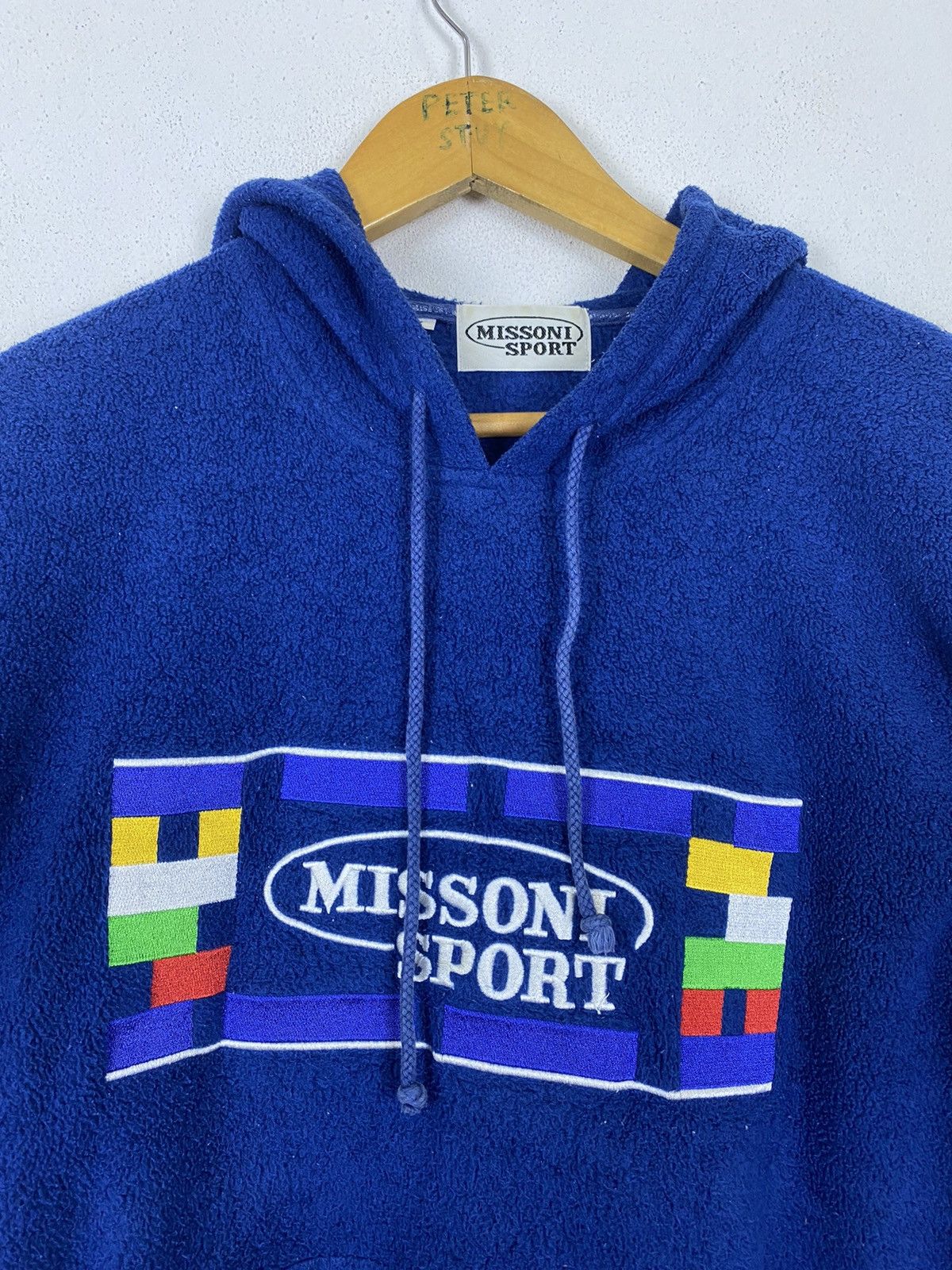 Missoni MISSONI SPORT ALL EMBROIDED FLEECE HODDIES Size US M / EU 48-50 / 2 - 3 Thumbnail