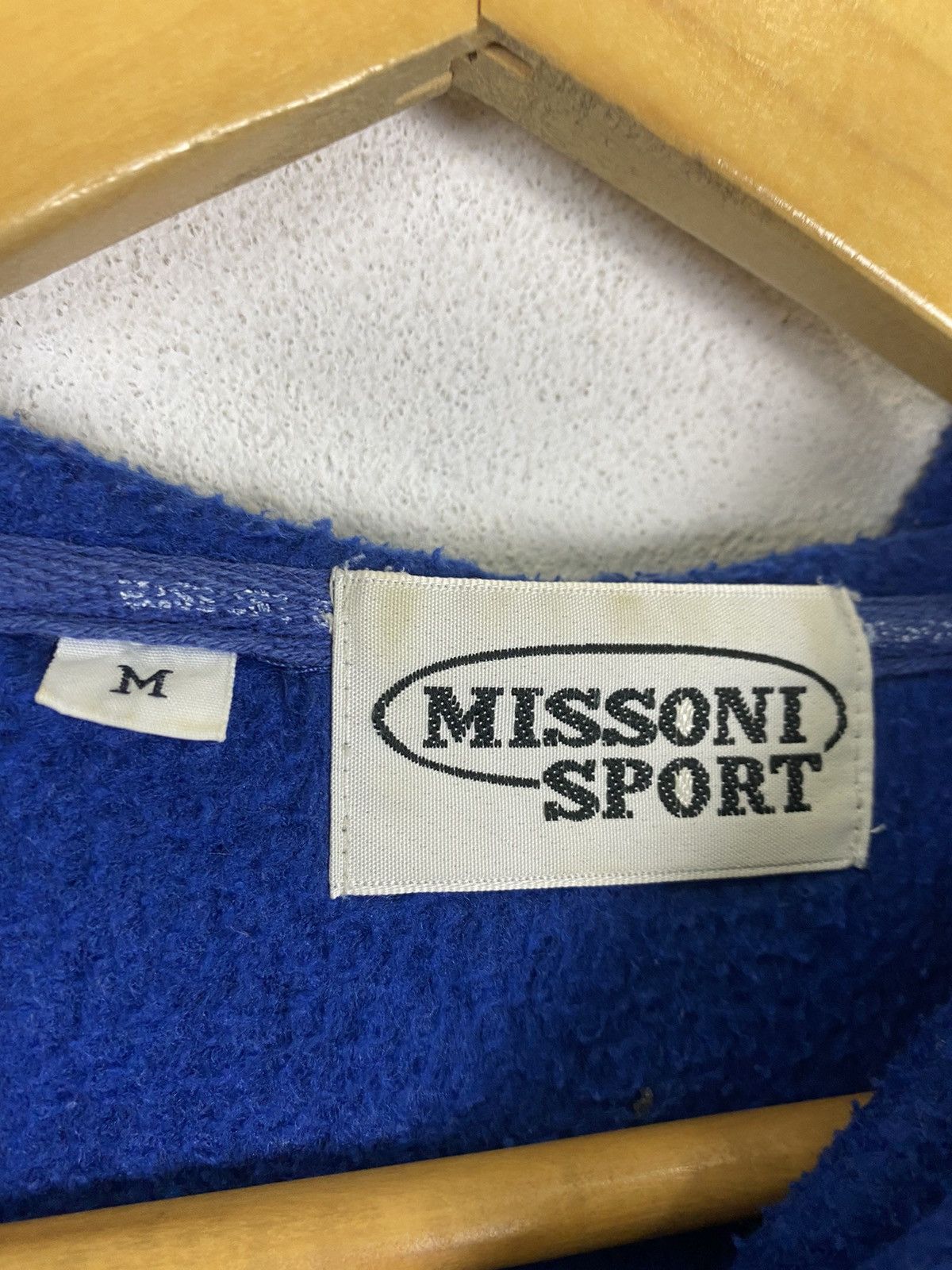 Missoni MISSONI SPORT ALL EMBROIDED FLEECE HODDIES Size US M / EU 48-50 / 2 - 9 Thumbnail