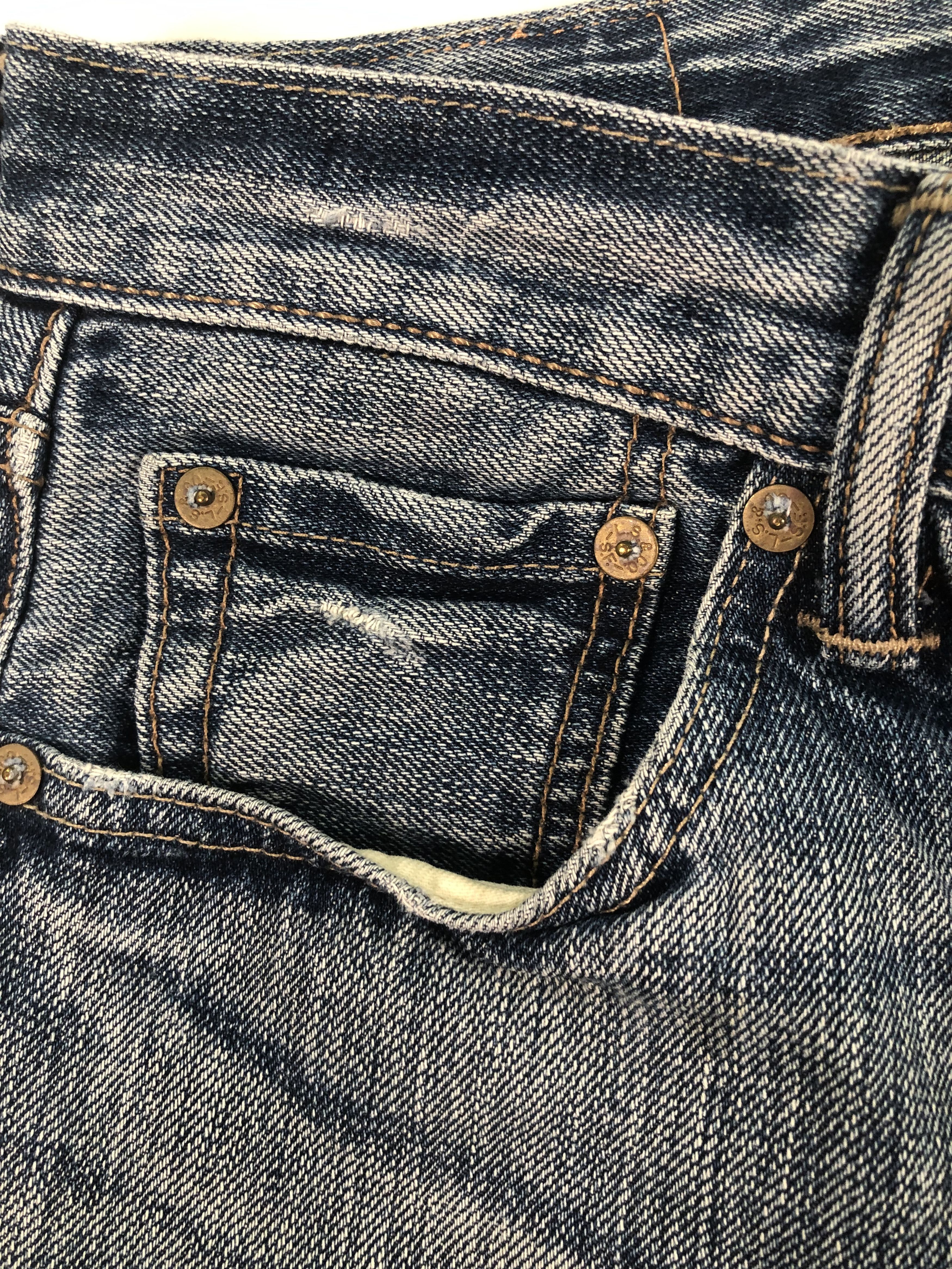 Levi's × Vintage Vintage Levi's 501 Denim Jeans Size US 29 - 5 Thumbnail
