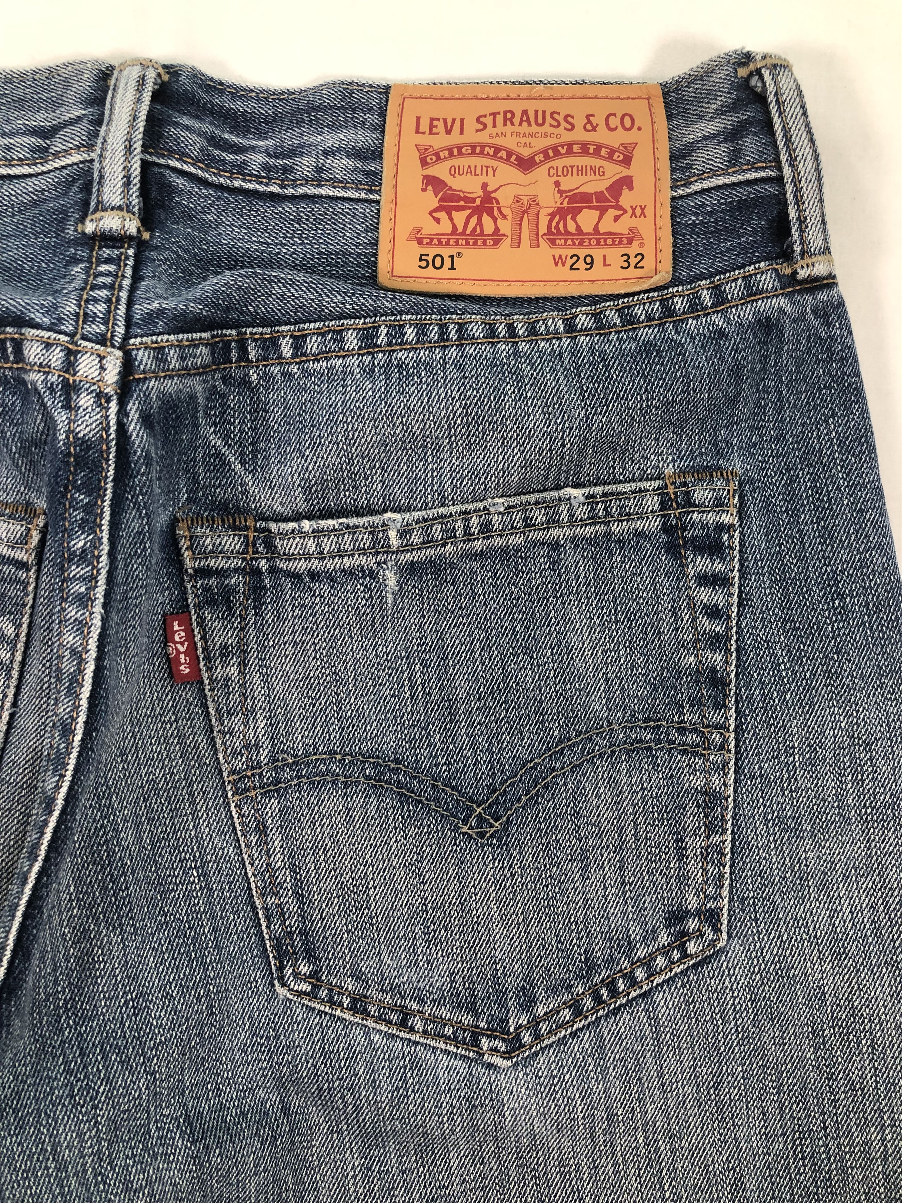 Levi's × Vintage Vintage Levi's 501 Denim Jeans Size US 29 - 6 Thumbnail