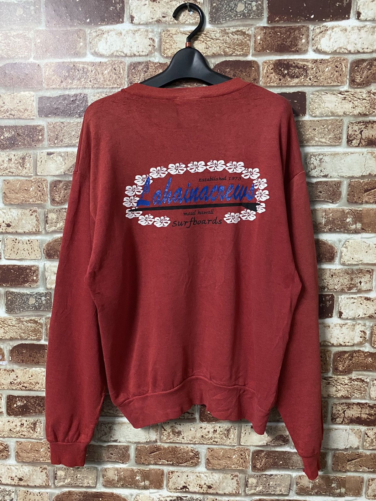 Vintage VINTAGE LAHANA CREW MAUI HAWAII SWEATER Size US M / EU 48-50 / 2 - 1 Thumbnail