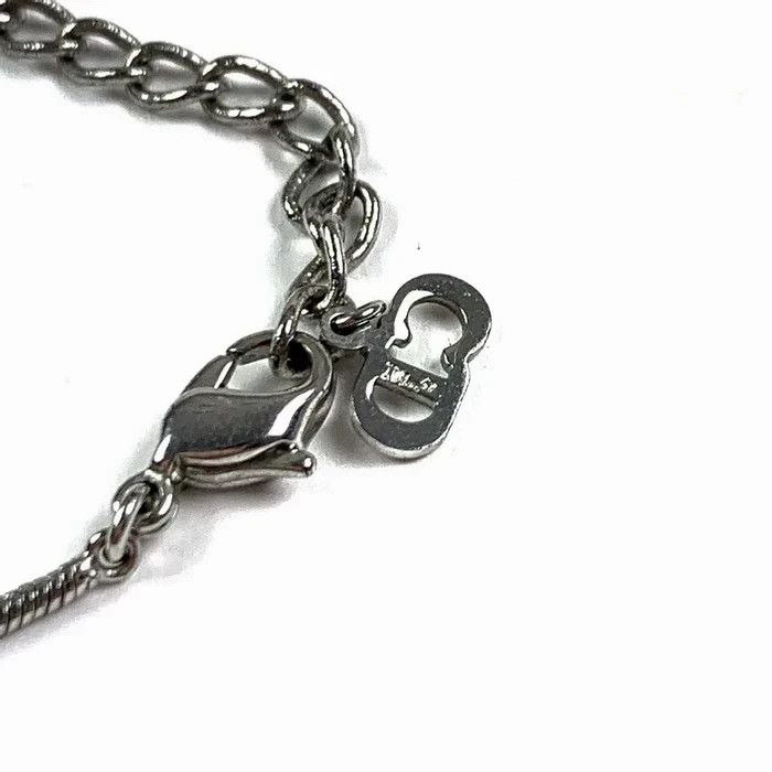 Dior Dior Silver Cube Necklace Size ONE SIZE - 6 Thumbnail