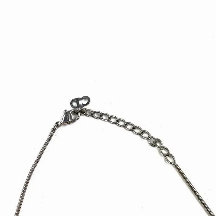 Dior Dior Silver Cube Necklace Size ONE SIZE - 5 Thumbnail