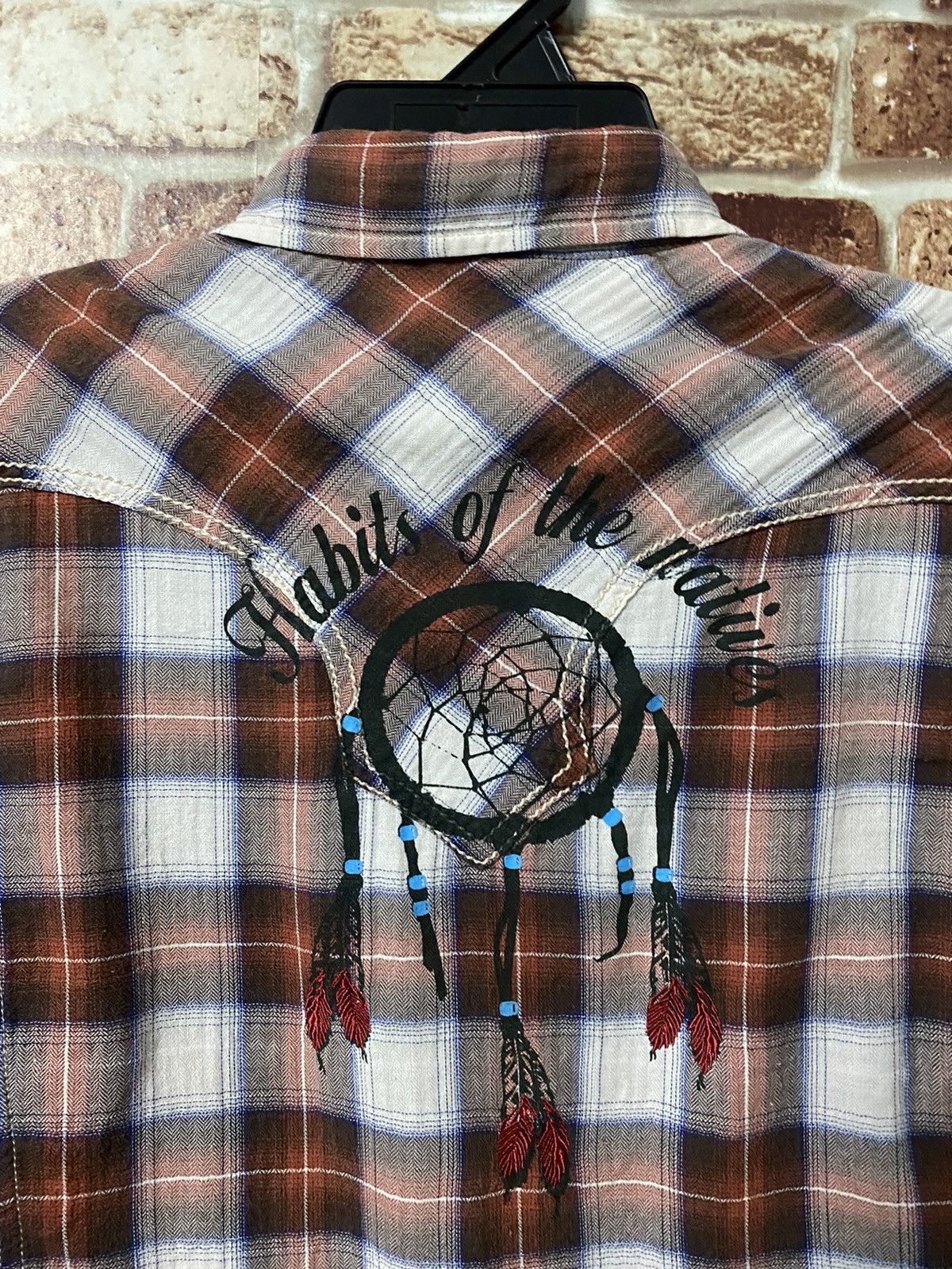 Flannel TIME FLIES by COX FLANNEL SHIRT Size US M / EU 48-50 / 2 - 4 Thumbnail