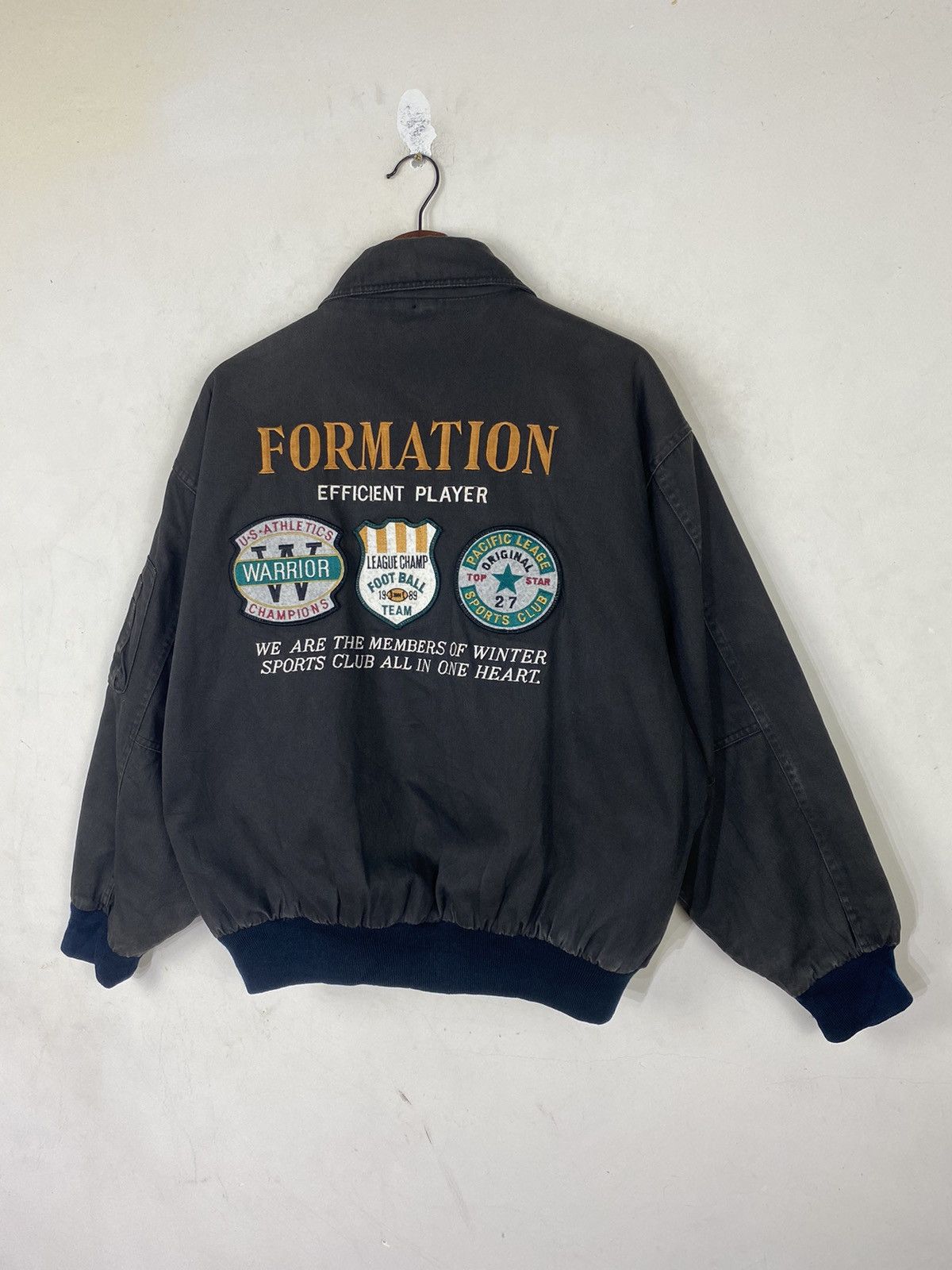 Sports Specialties × Vintage 🔥VINTAGE CENTER OF UNIVERSE BOMBER JACKET Size US L / EU 52-54 / 3 - 3 Thumbnail