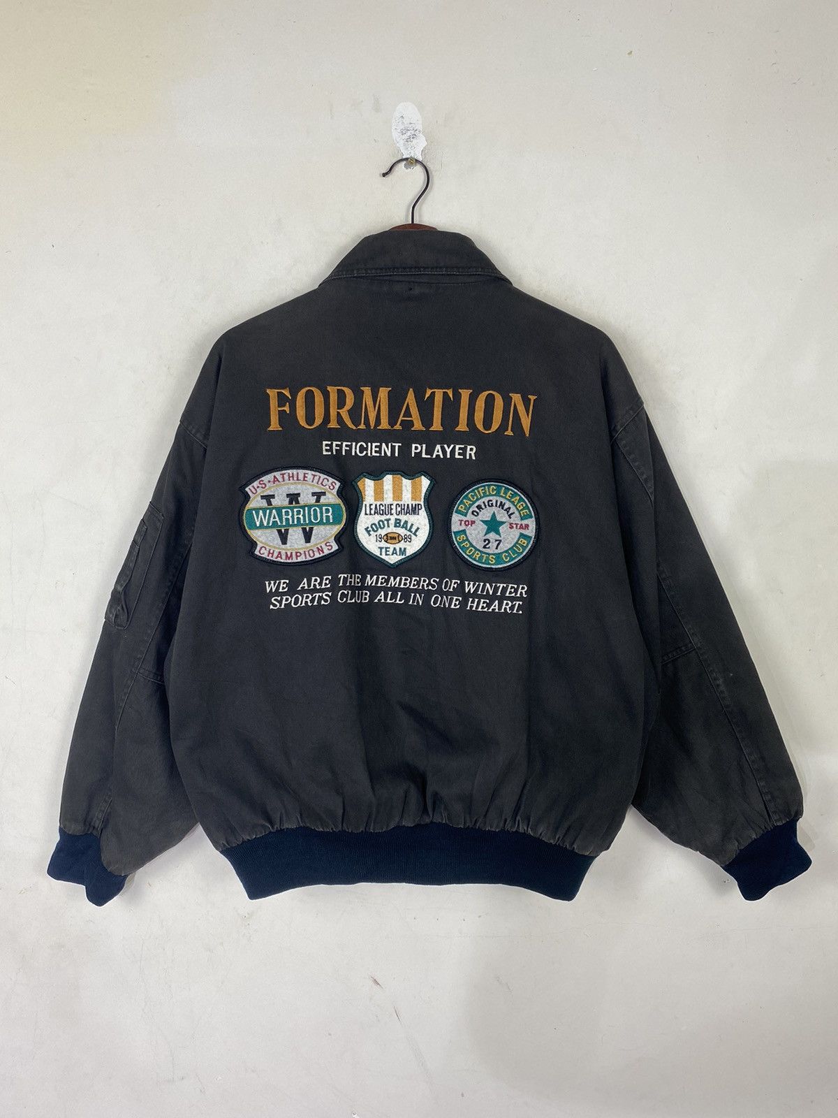 Sports Specialties × Vintage 🔥VINTAGE CENTER OF UNIVERSE BOMBER JACKET Size US L / EU 52-54 / 3 - 2 Thumbnail