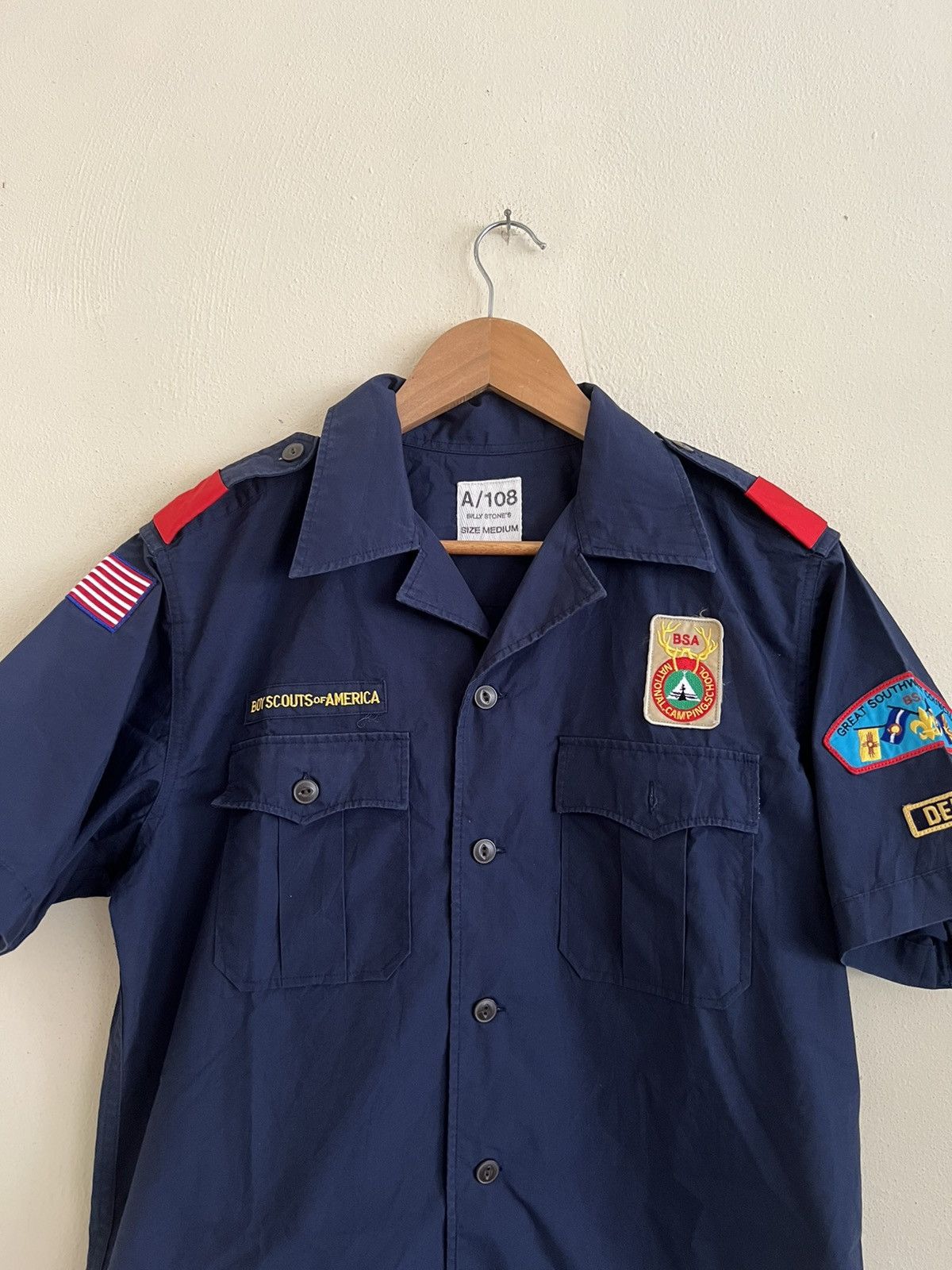 Japanese Brand × Vintage Vintage Boy scouts of America Shirt Size US M / EU 48-50 / 2 - 3 Thumbnail