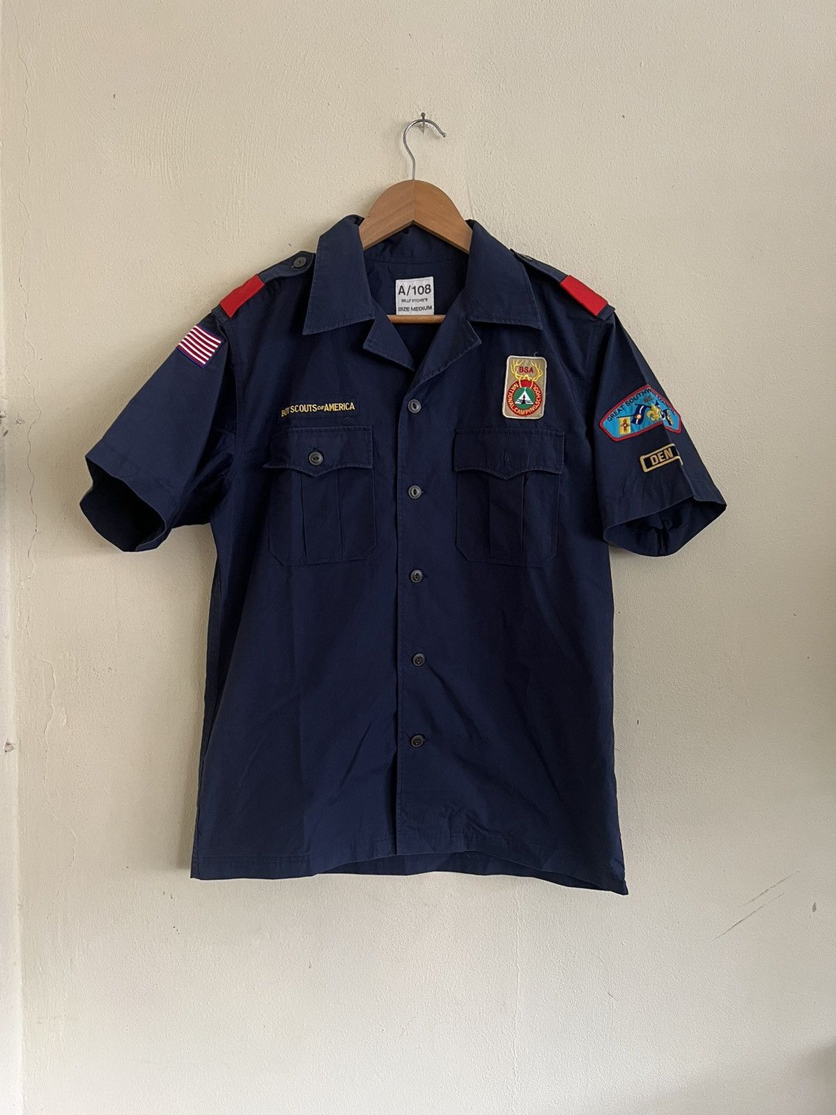 Japanese Brand × Vintage Vintage Boy scouts of America Shirt Size US M / EU 48-50 / 2 - 1 Thumbnail