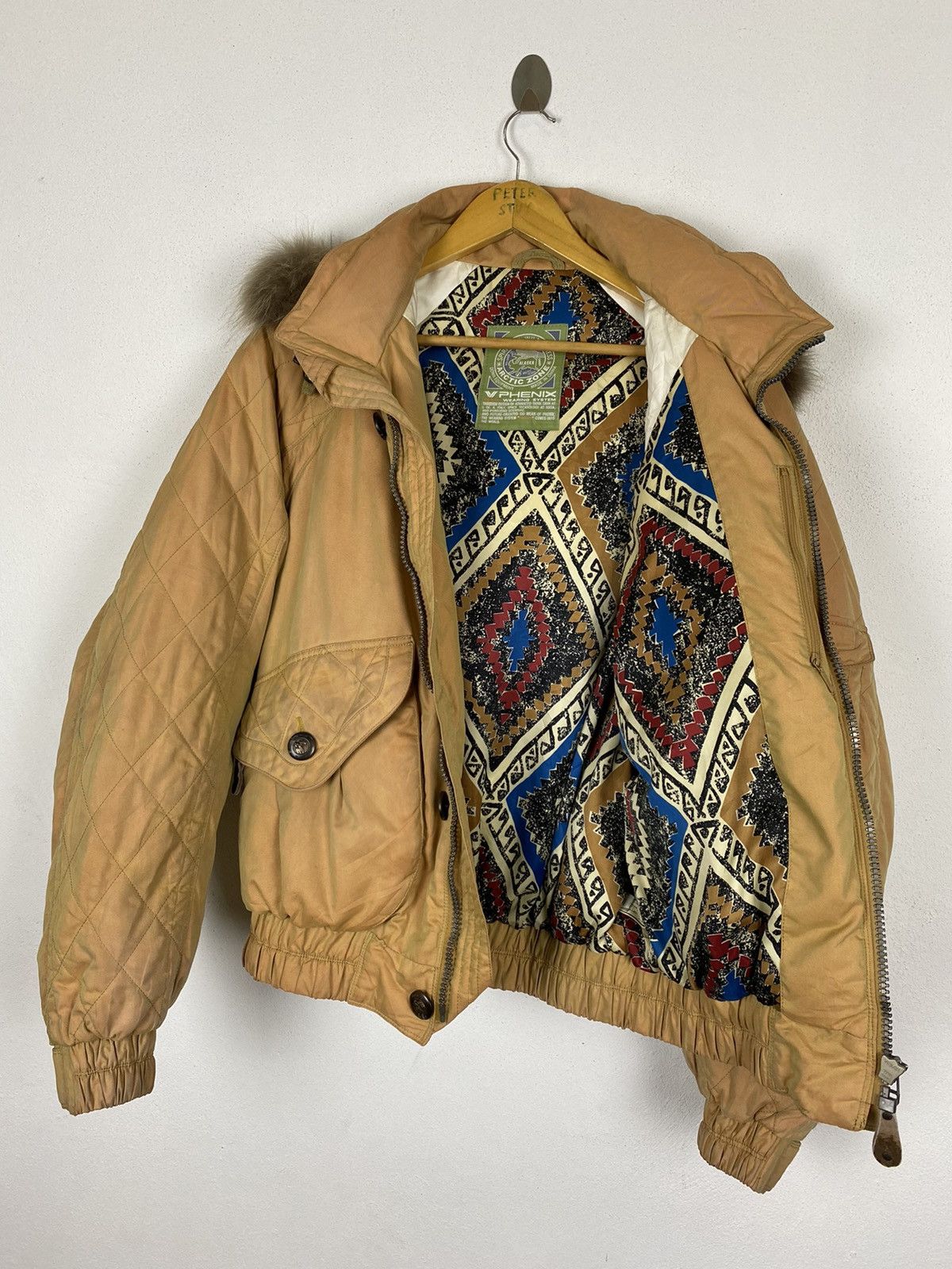 If Six Was Nine × Japanese Brand PHENIX ARCTIC ZONE HOODED FUR BOMBER DOWN MEN JACKET Size US L / EU 52-54 / 3 - 4 Thumbnail