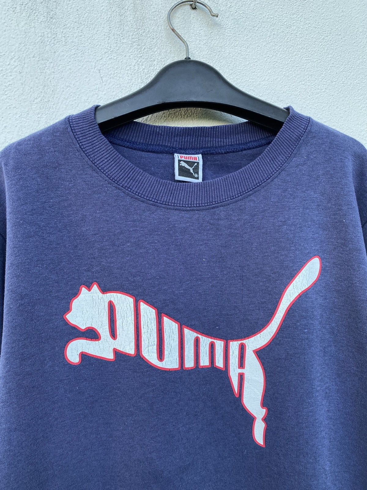 Puma × Vintage 🔥RARE🔥VINTAGE PUMA BIG LOGO SWEATER Size US M / EU 48-50 / 2 - 3 Thumbnail