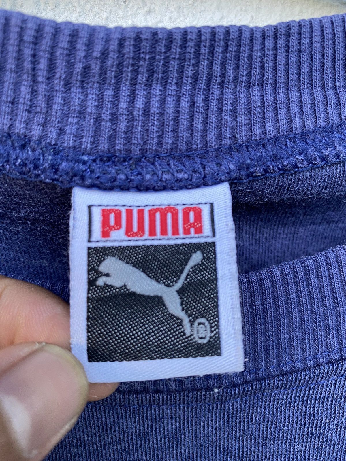 Puma × Vintage 🔥RARE🔥VINTAGE PUMA BIG LOGO SWEATER Size US M / EU 48-50 / 2 - 7 Thumbnail