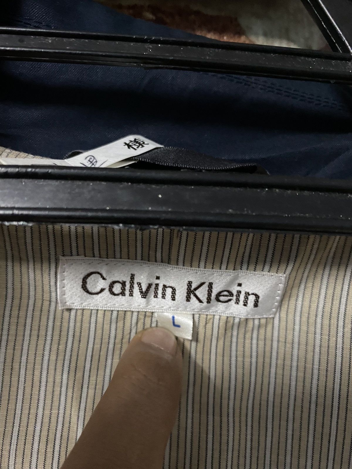Calvin Klein CK OVER SIZE JACKET COTTON FABRIC Size US L / EU 52-54 / 3 - 7 Thumbnail