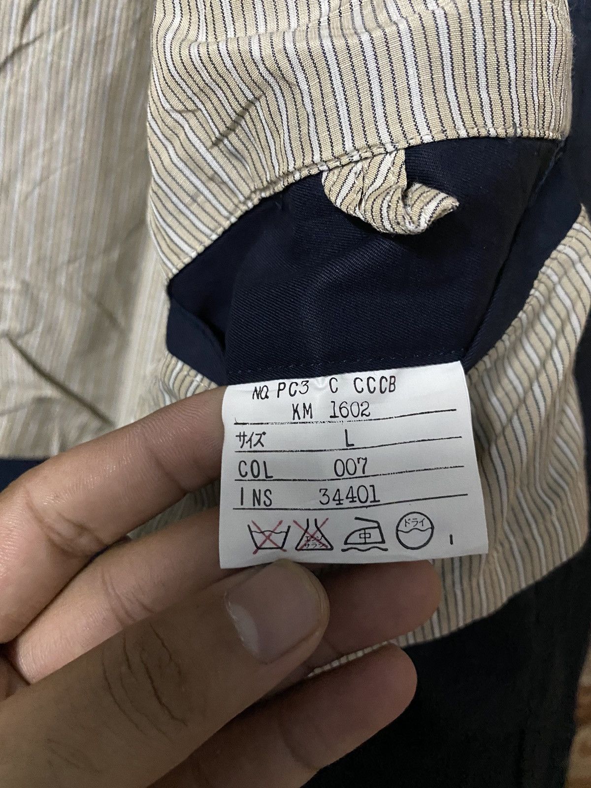 Calvin Klein CK OVER SIZE JACKET COTTON FABRIC Size US L / EU 52-54 / 3 - 8 Thumbnail