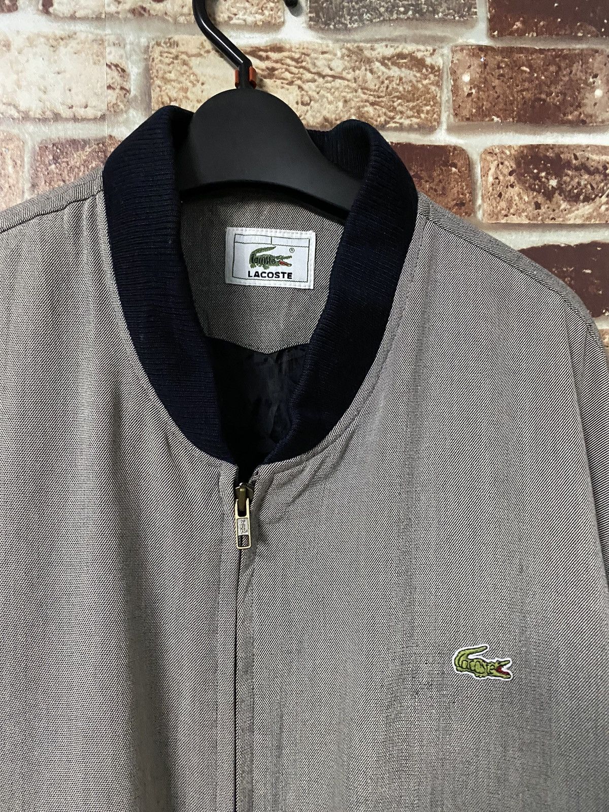 Lacoste × Vintage VINTAGE LACOSTE BOMBER STYLE JACKET Size US L / EU 52-54 / 3 - 4 Thumbnail