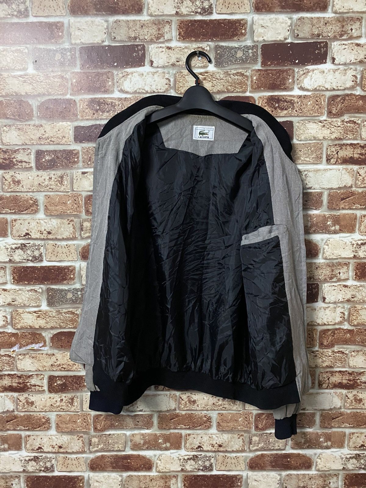 Lacoste × Vintage VINTAGE LACOSTE BOMBER STYLE JACKET Size US L / EU 52-54 / 3 - 3 Thumbnail