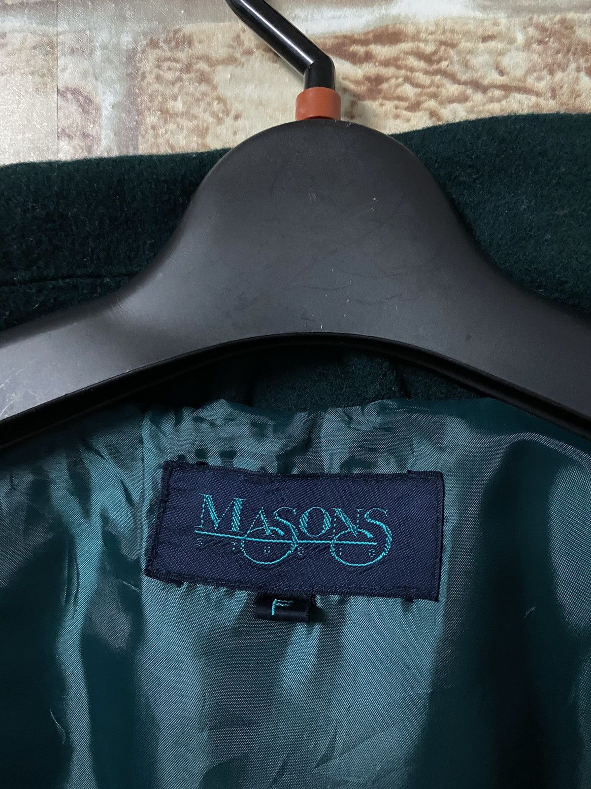 Mason's MASONS GREEN DUFLLE MEN COAT Size US L / EU 52-54 / 3 - 9 Thumbnail