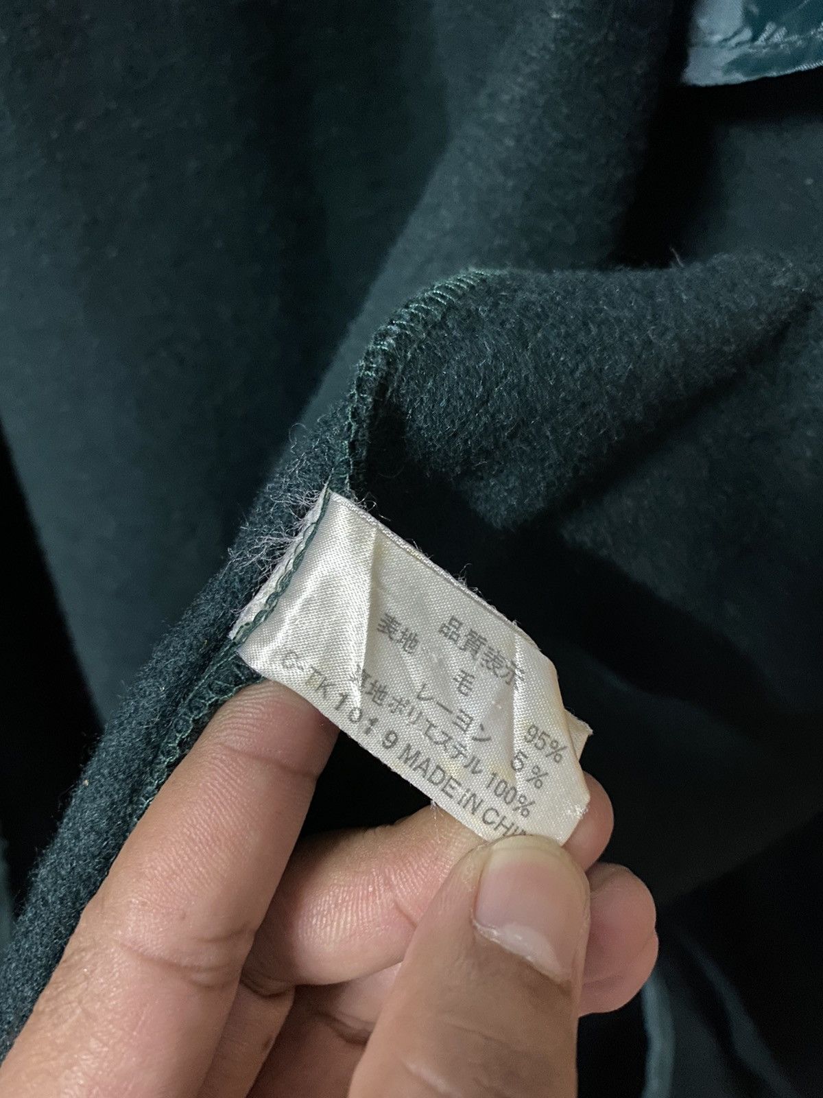 Mason's MASONS GREEN DUFLLE MEN COAT Size US L / EU 52-54 / 3 - 11 Thumbnail