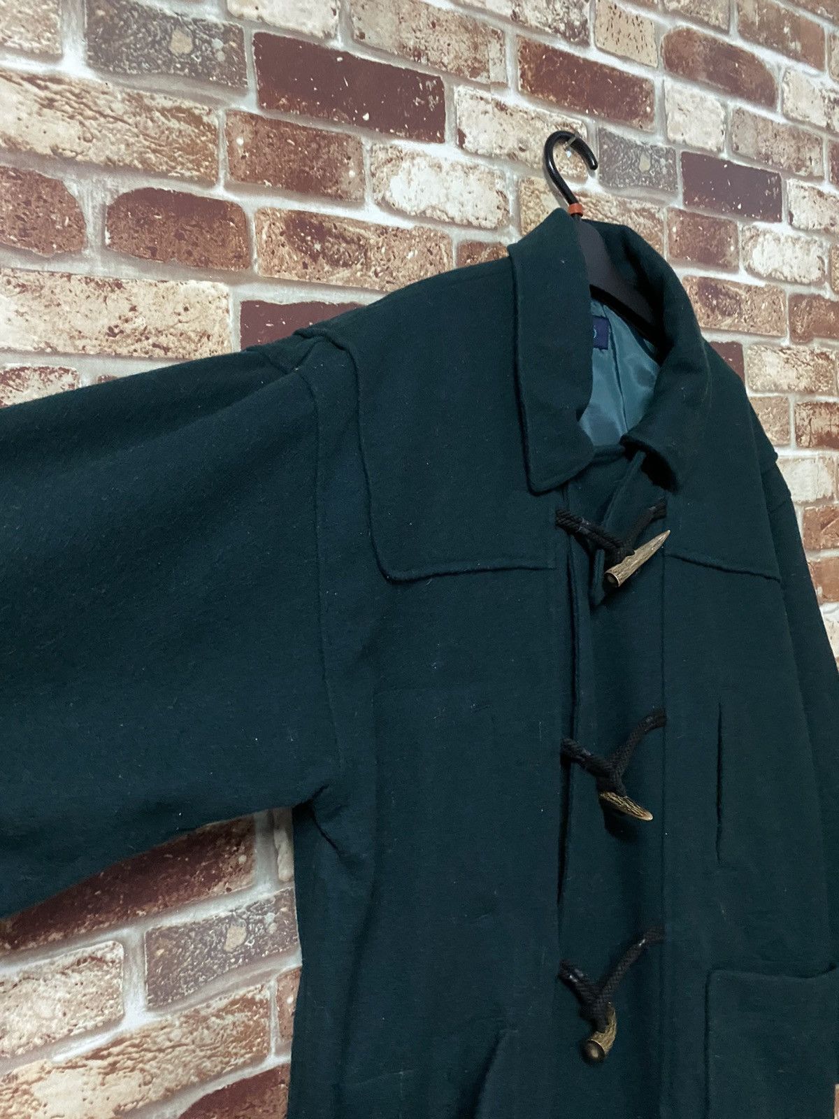 Mason's MASONS GREEN DUFLLE MEN COAT Size US L / EU 52-54 / 3 - 5 Thumbnail