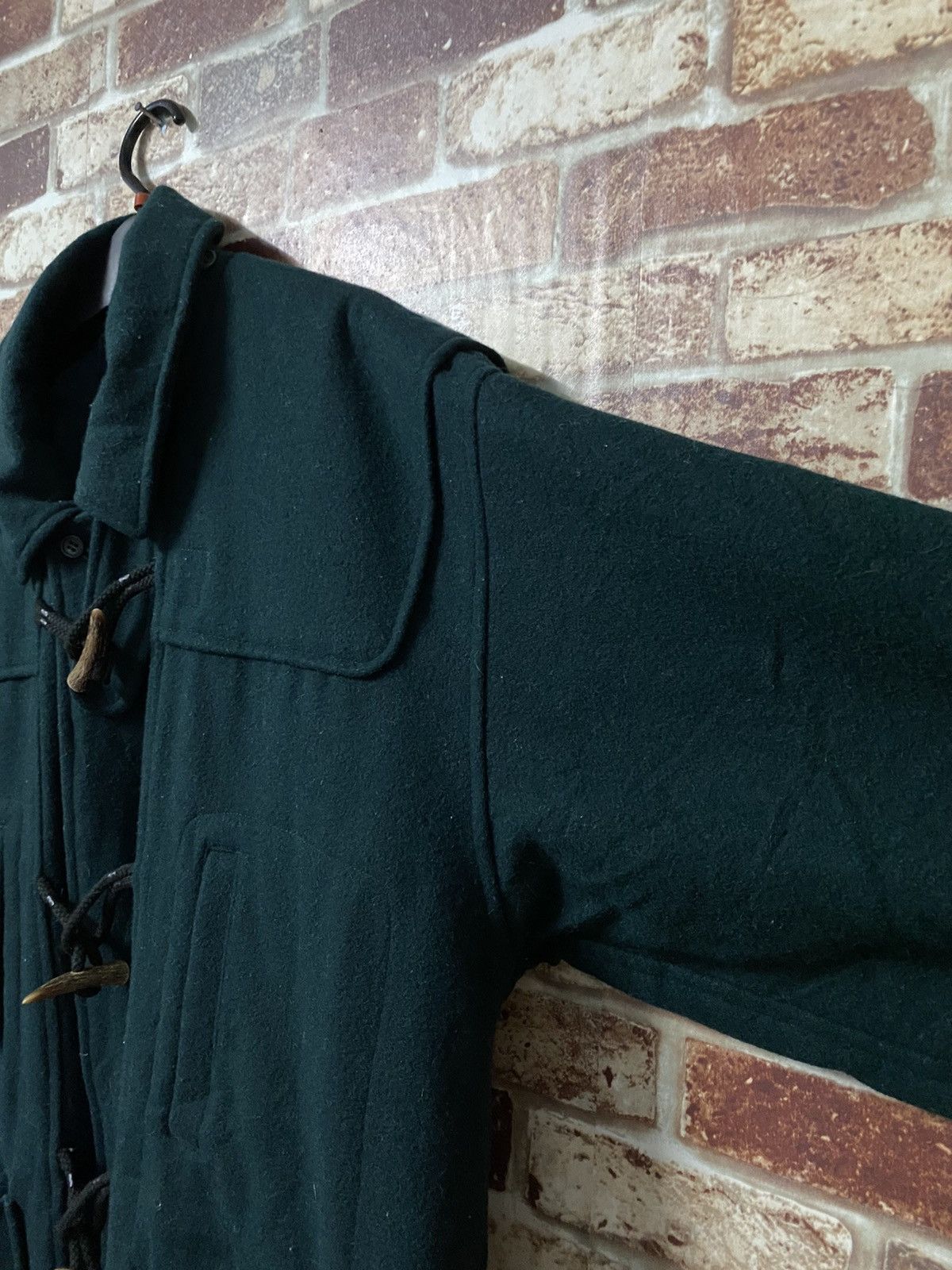 Mason's MASONS GREEN DUFLLE MEN COAT Size US L / EU 52-54 / 3 - 4 Thumbnail