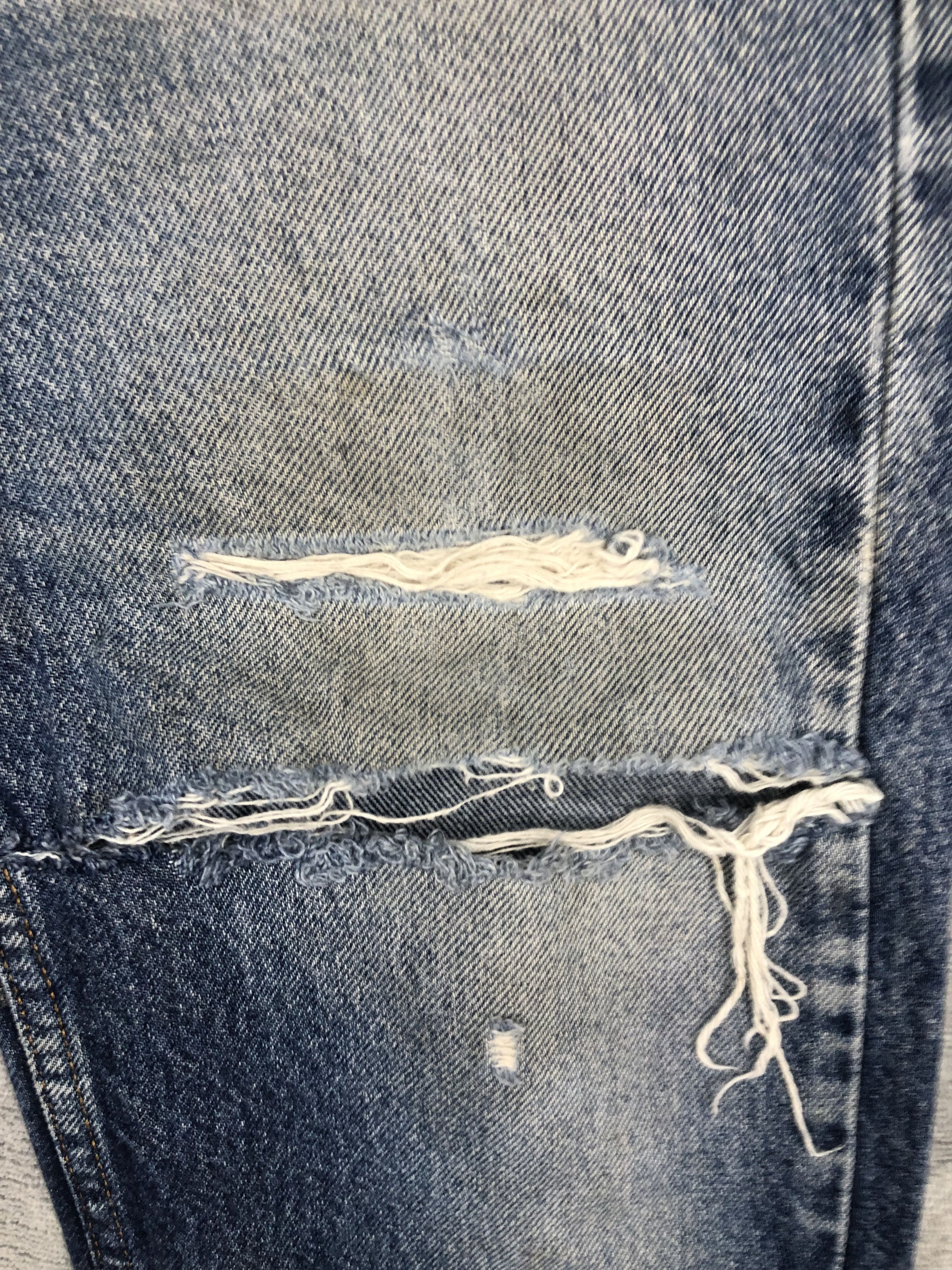 Levi's Vintage Levis 505 Distressed Jeans Size US 32 / EU 48 - 5 Thumbnail