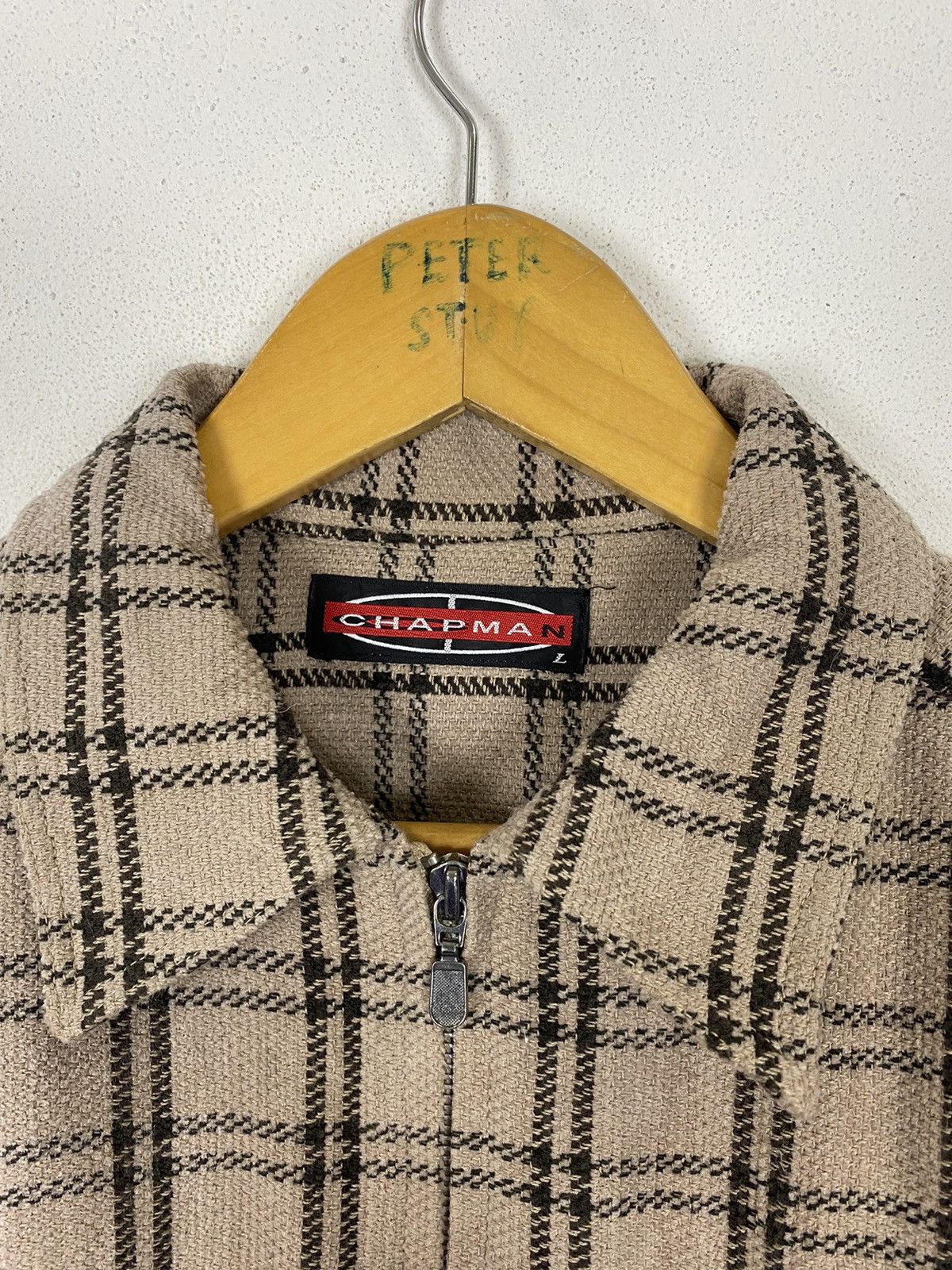 Other CHAPMAN ZIPPER FLANNEL JACKET Size US L / EU 52-54 / 3 - 5 Thumbnail