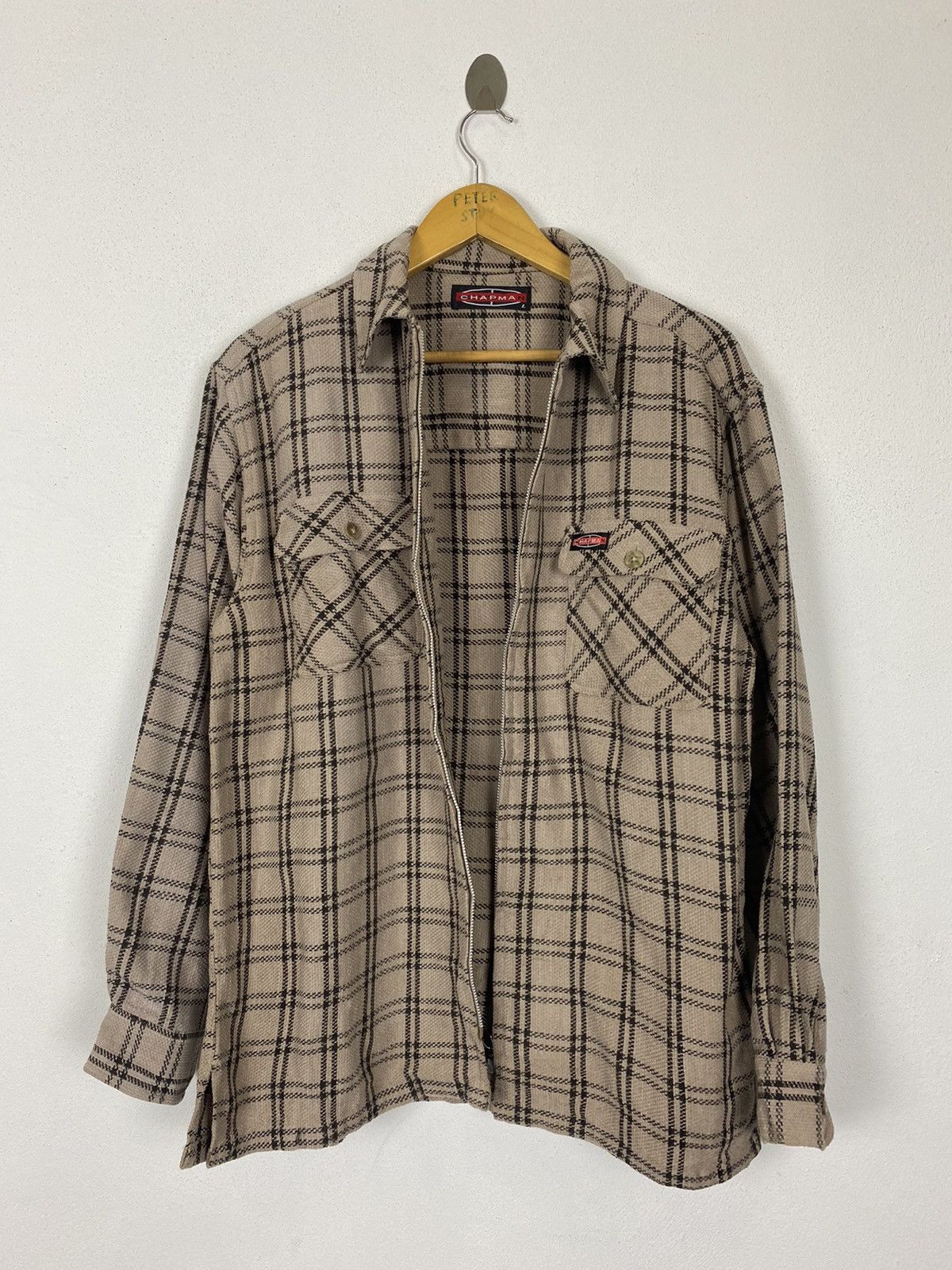 Other CHAPMAN ZIPPER FLANNEL JACKET Size US L / EU 52-54 / 3 - 3 Thumbnail