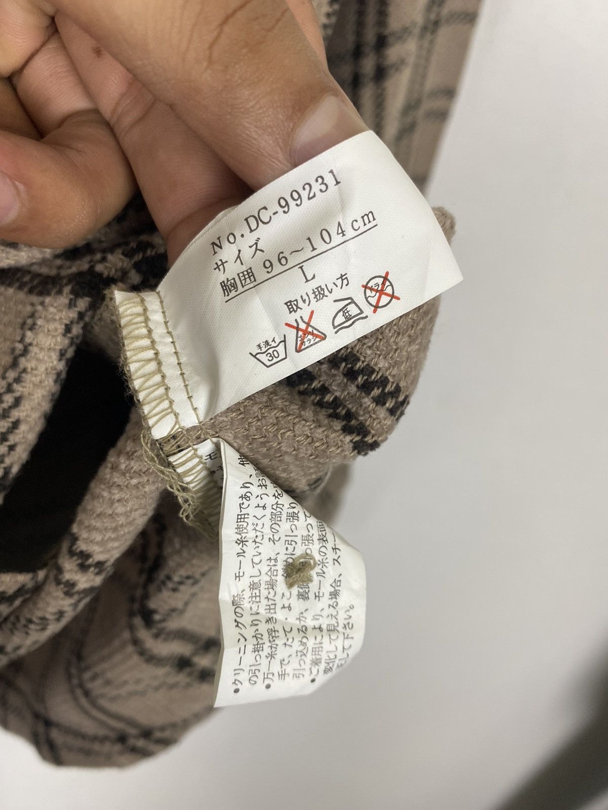 Other CHAPMAN ZIPPER FLANNEL JACKET Size US L / EU 52-54 / 3 - 7 Thumbnail